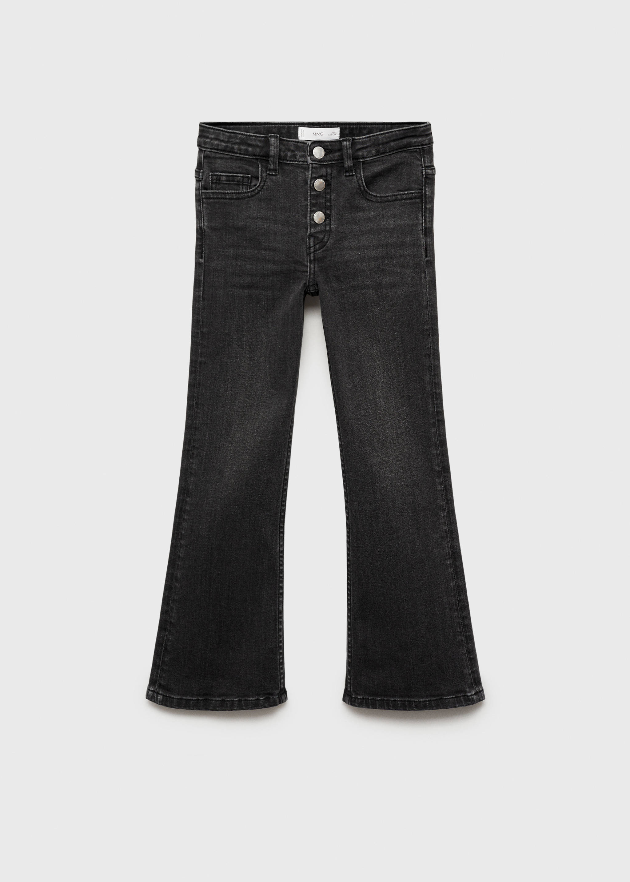 Buttons flare jeans - Article without model