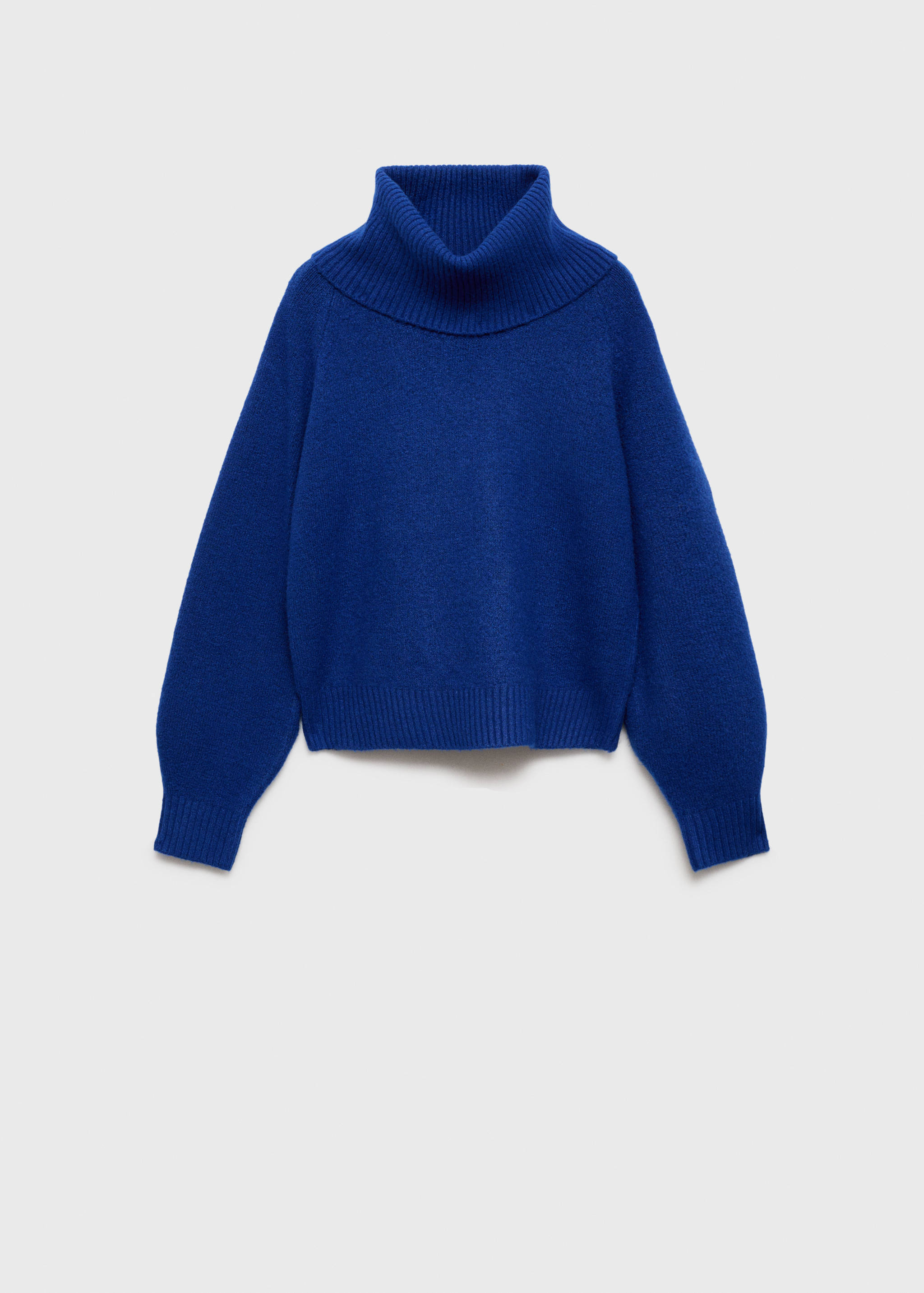 Stickad tröja polokrage - Artikel utan modell