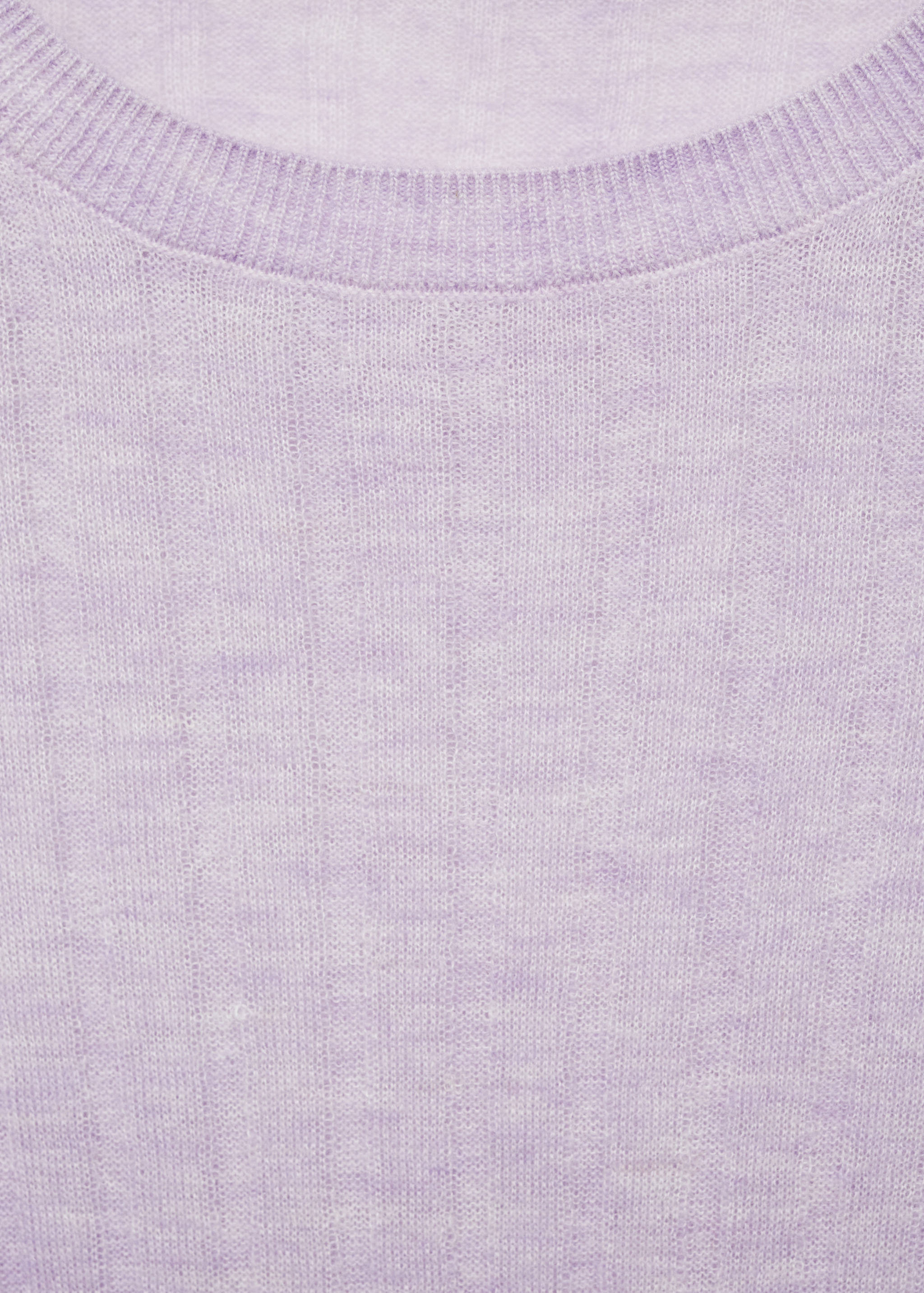 Ribbed round-neck sweater - Details of the article 8