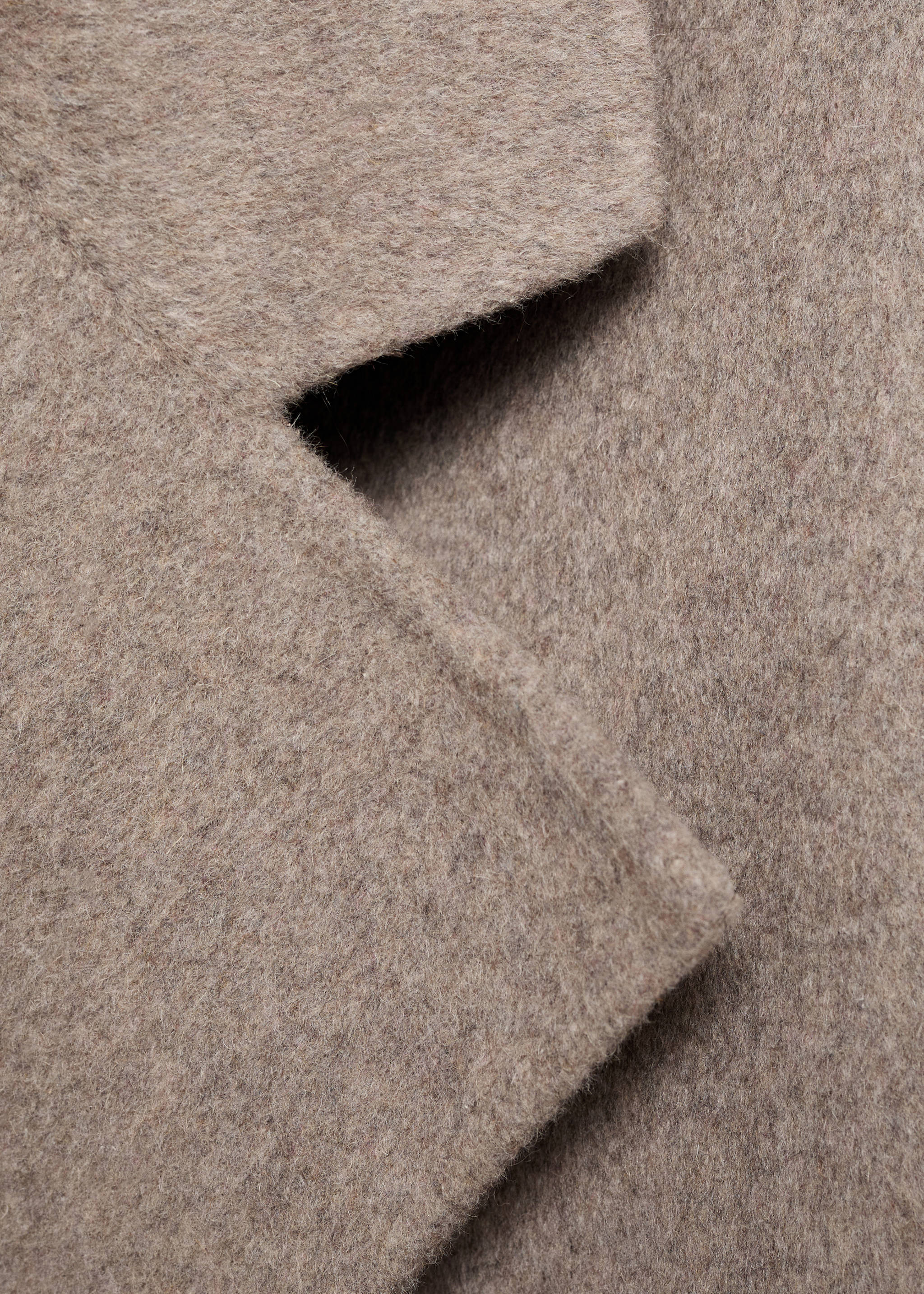 Oversize handmade long coat - Details of the article 0