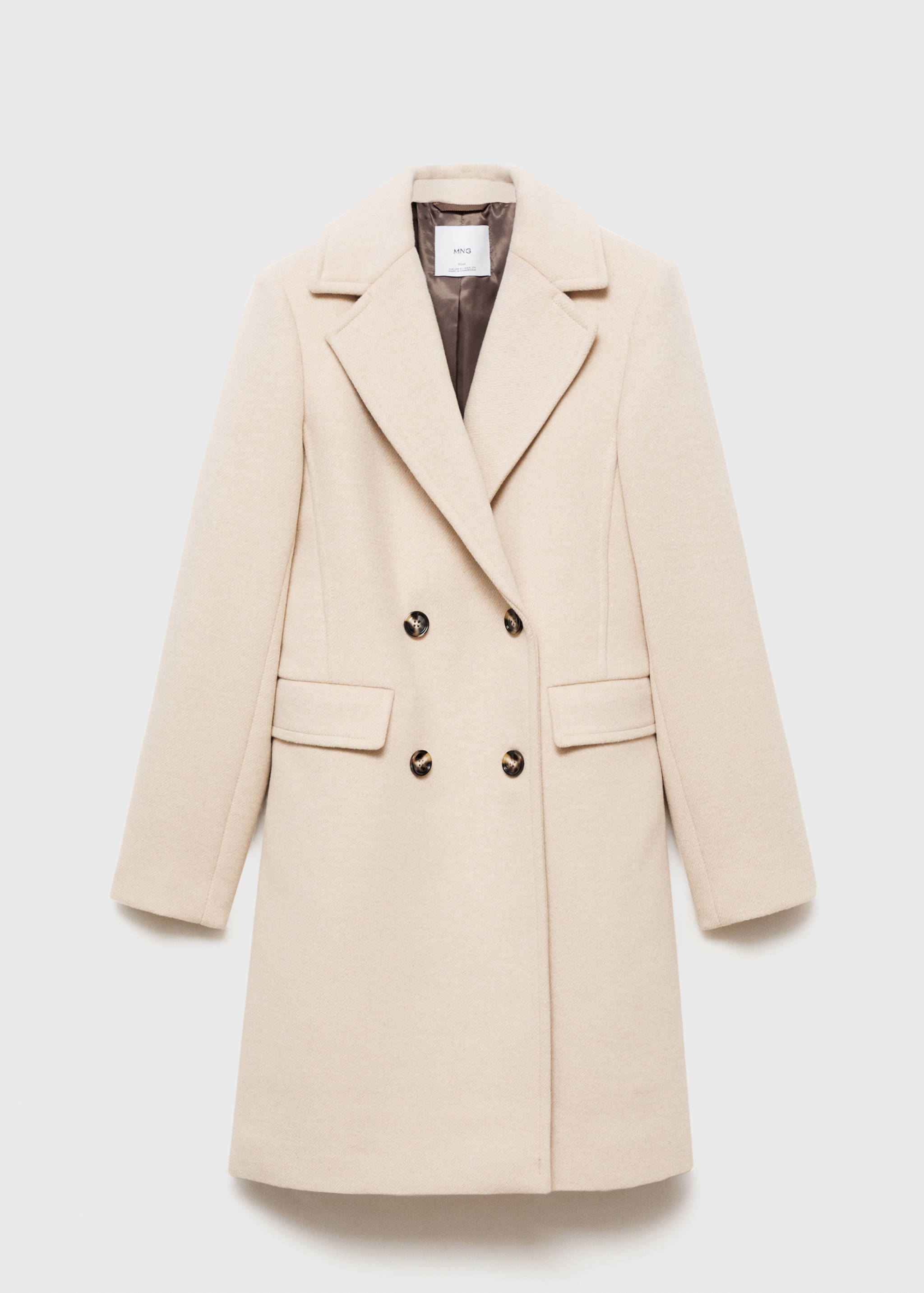 Manteau en laine à double boutonnage - Article sans modèle