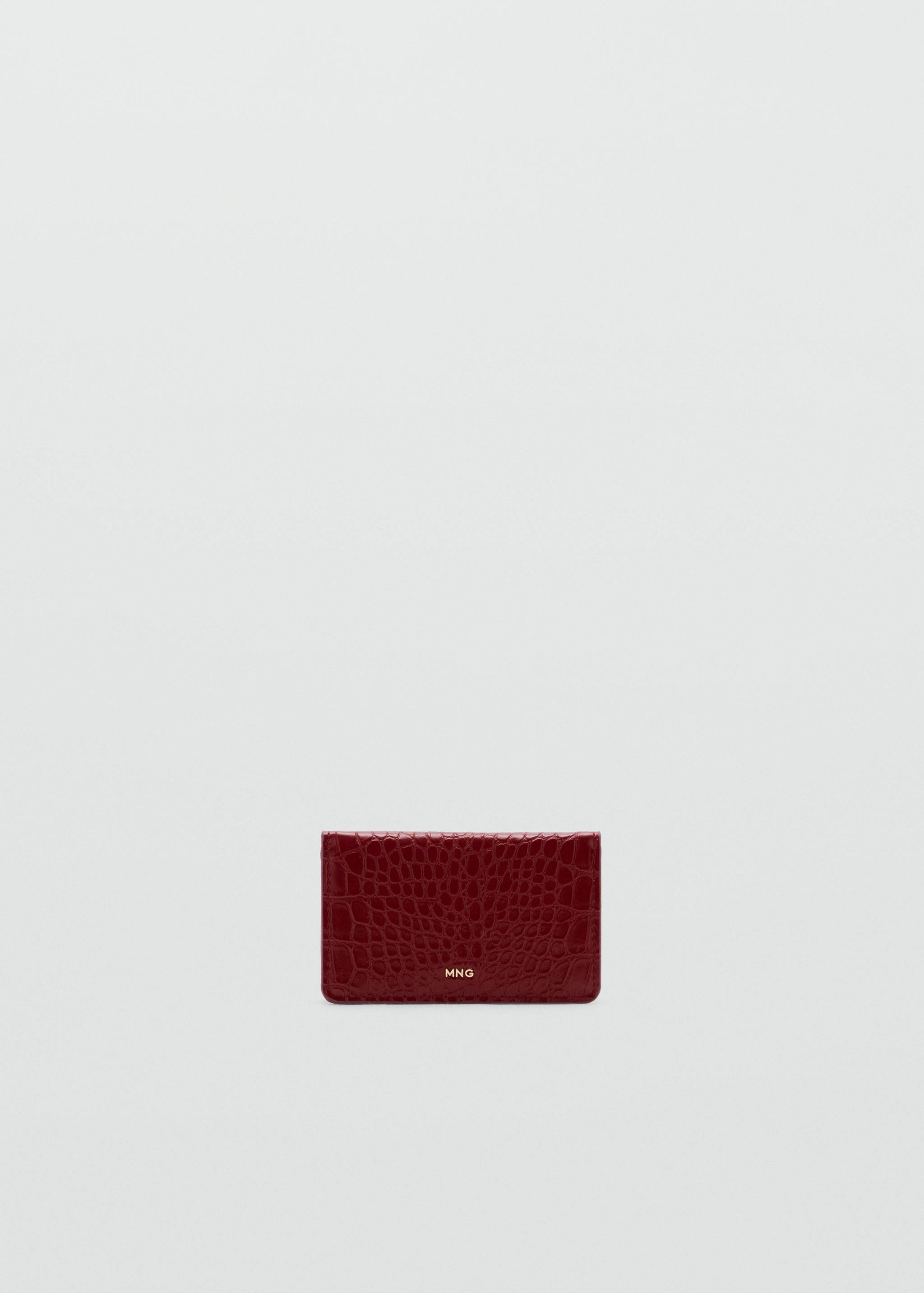 Crocodrile wallet with flap - Article without model