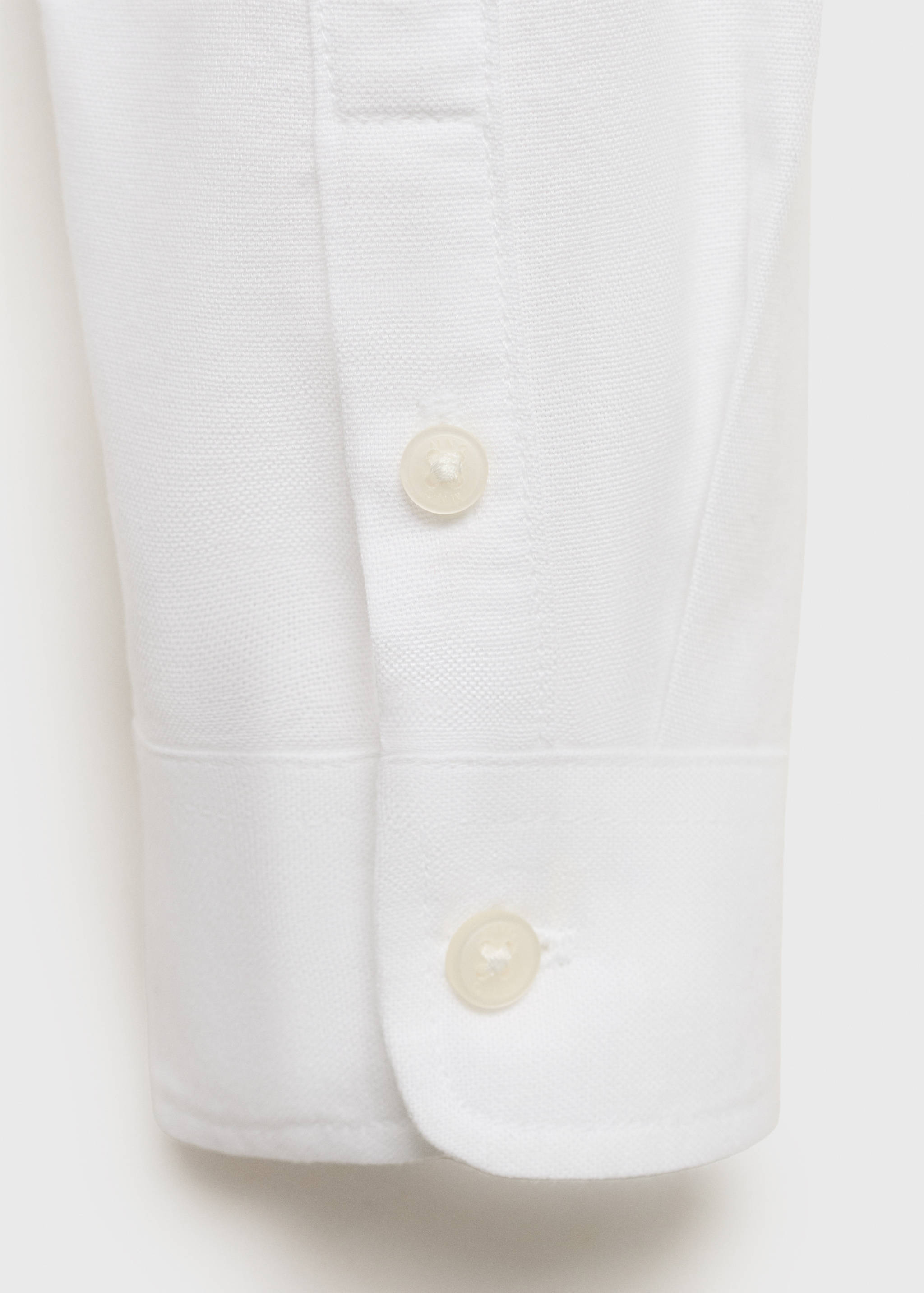 100% cotton Oxford shirt - Details of the article 0