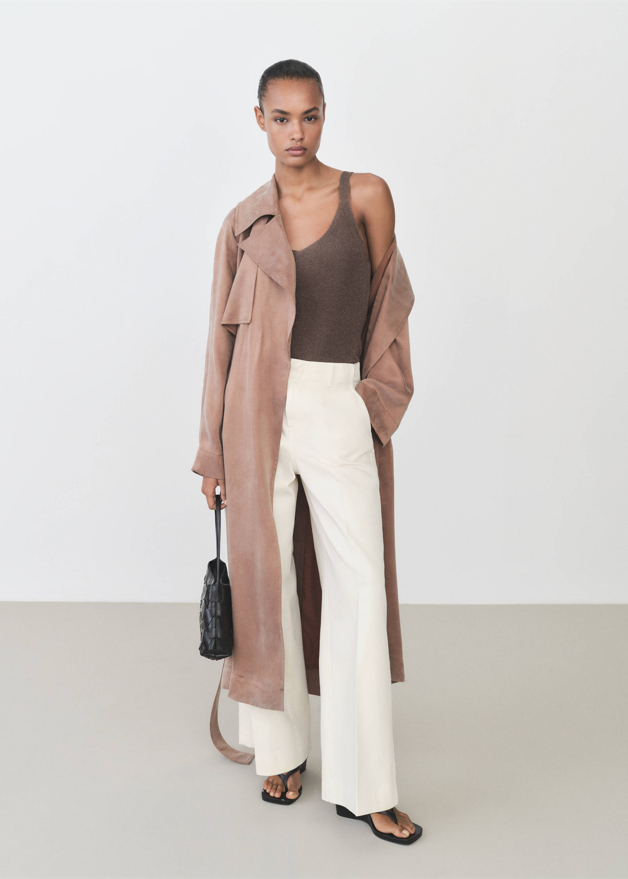 Lurex knitted top - General plane