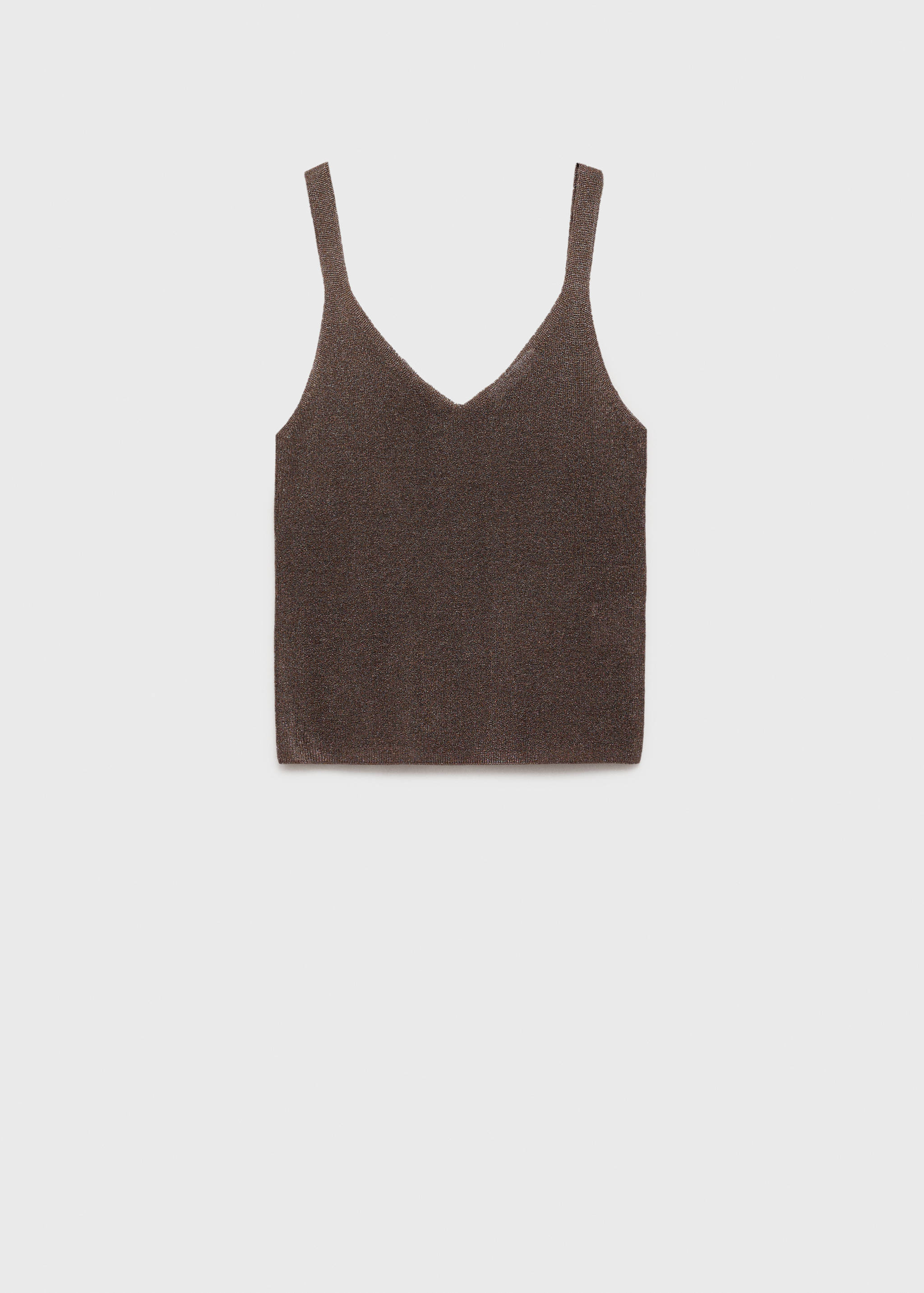 Lurex knitted top - Article without model