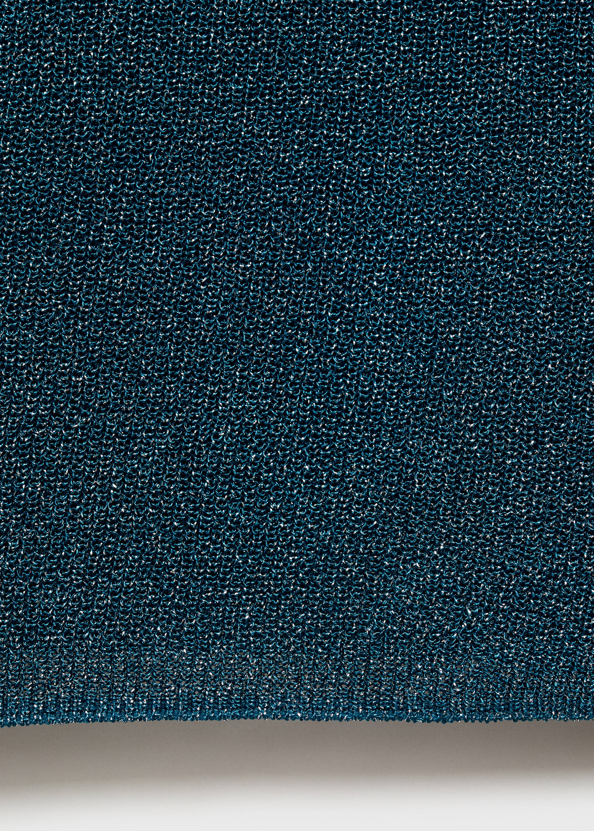 Lurex knitted top - Details of the article 0