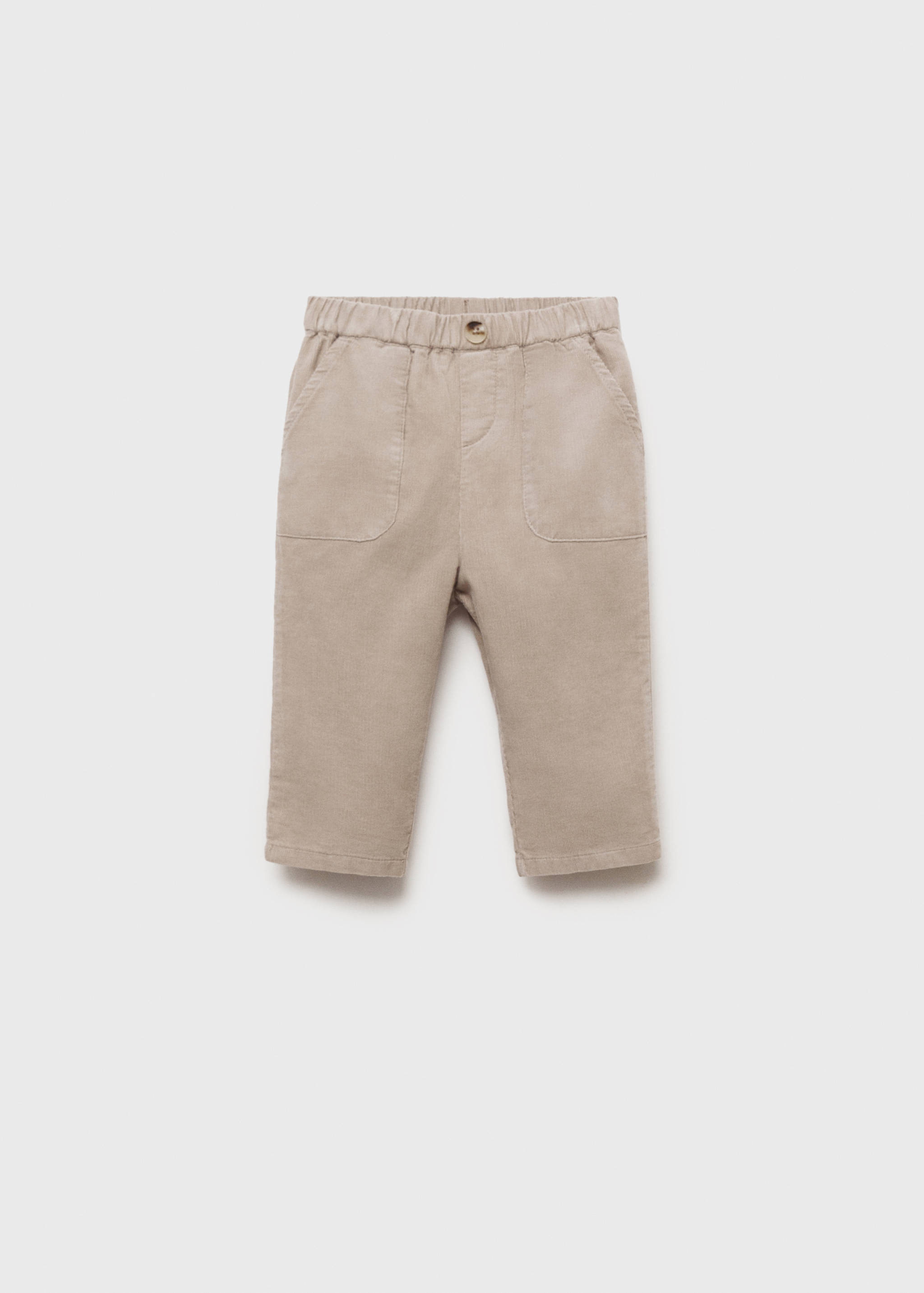 Cotton corduroy trousers - Article without model