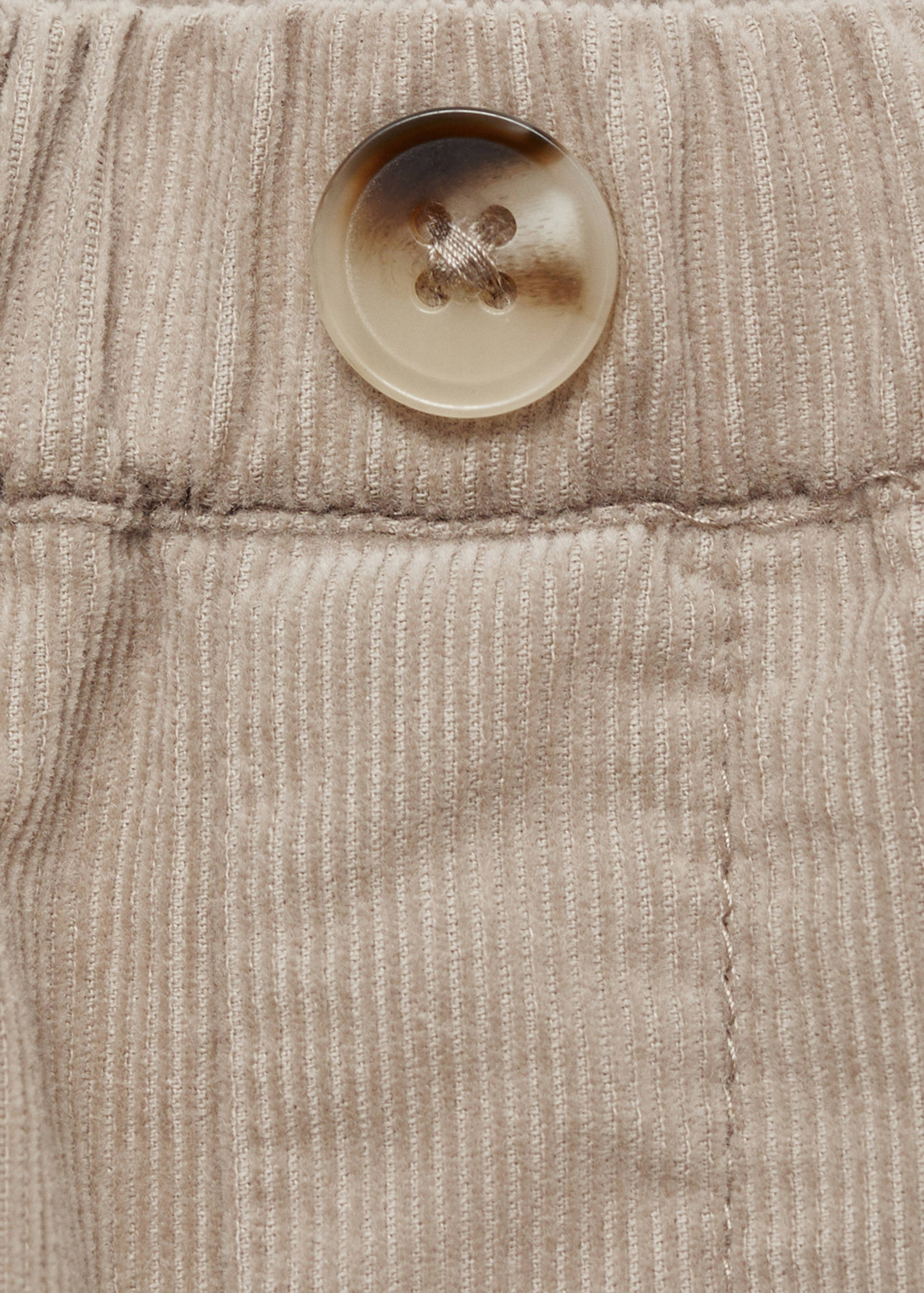 Cotton corduroy trousers - Details of the article 8