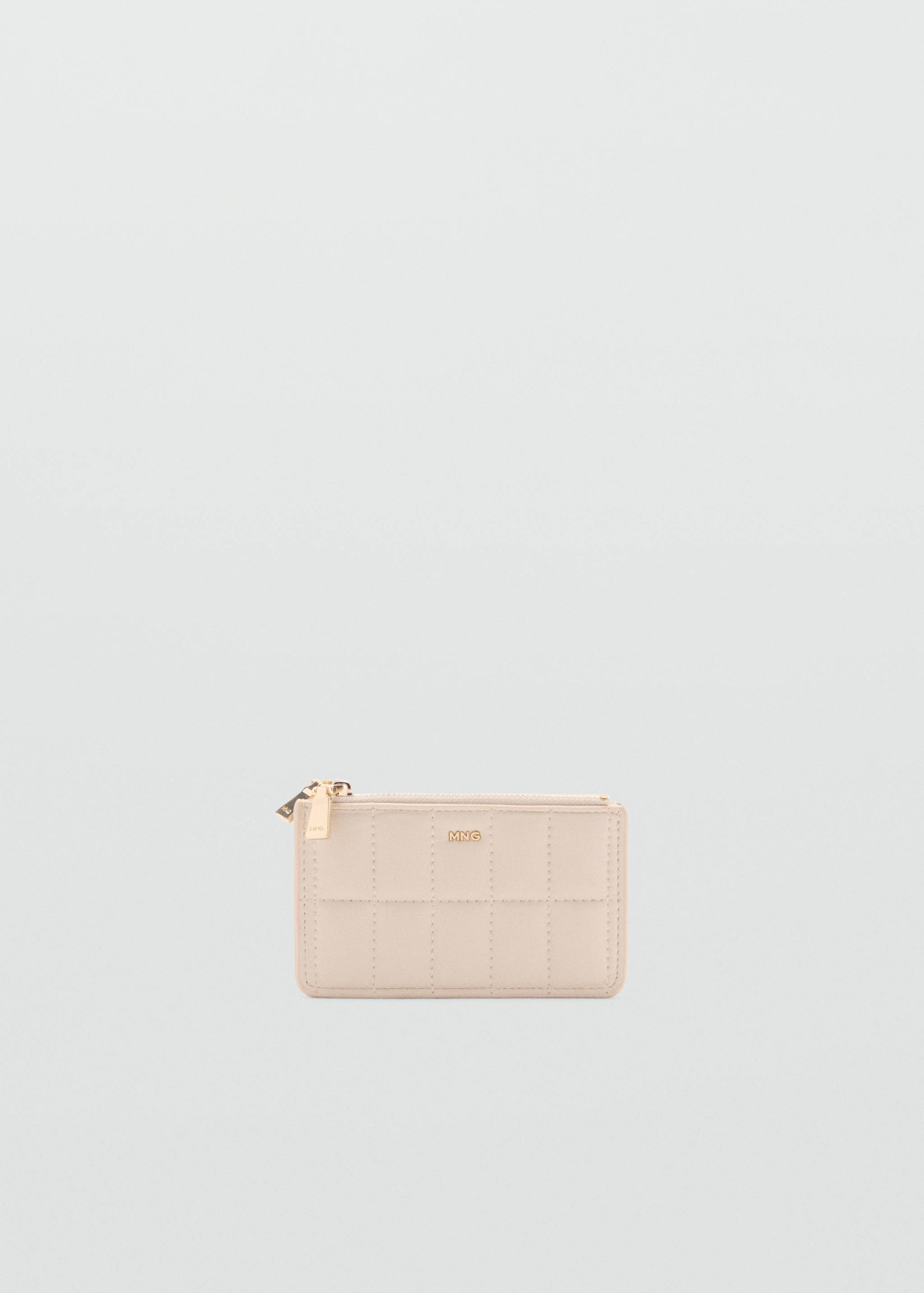 Quilted purse with double pocket - Article without model