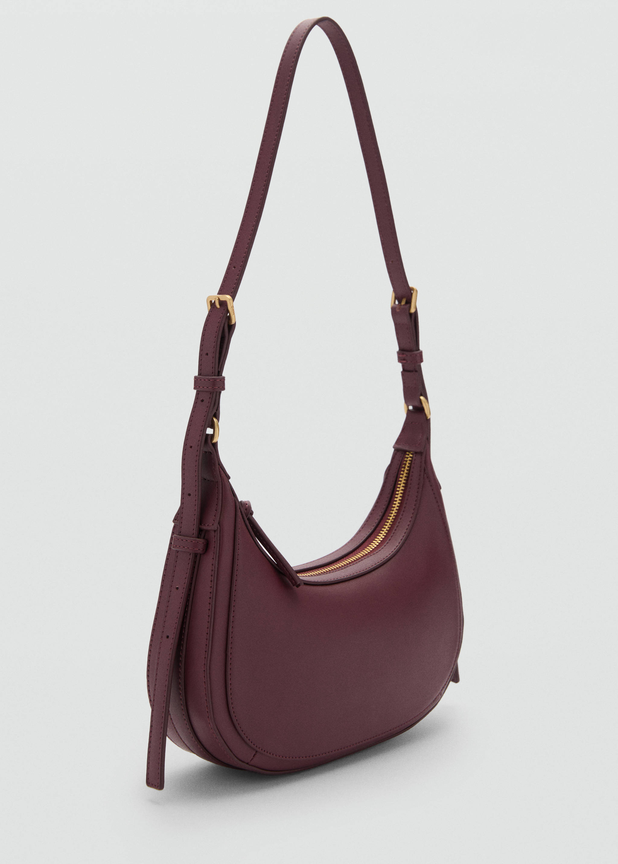 Oval shoulder bag - Medium plane
