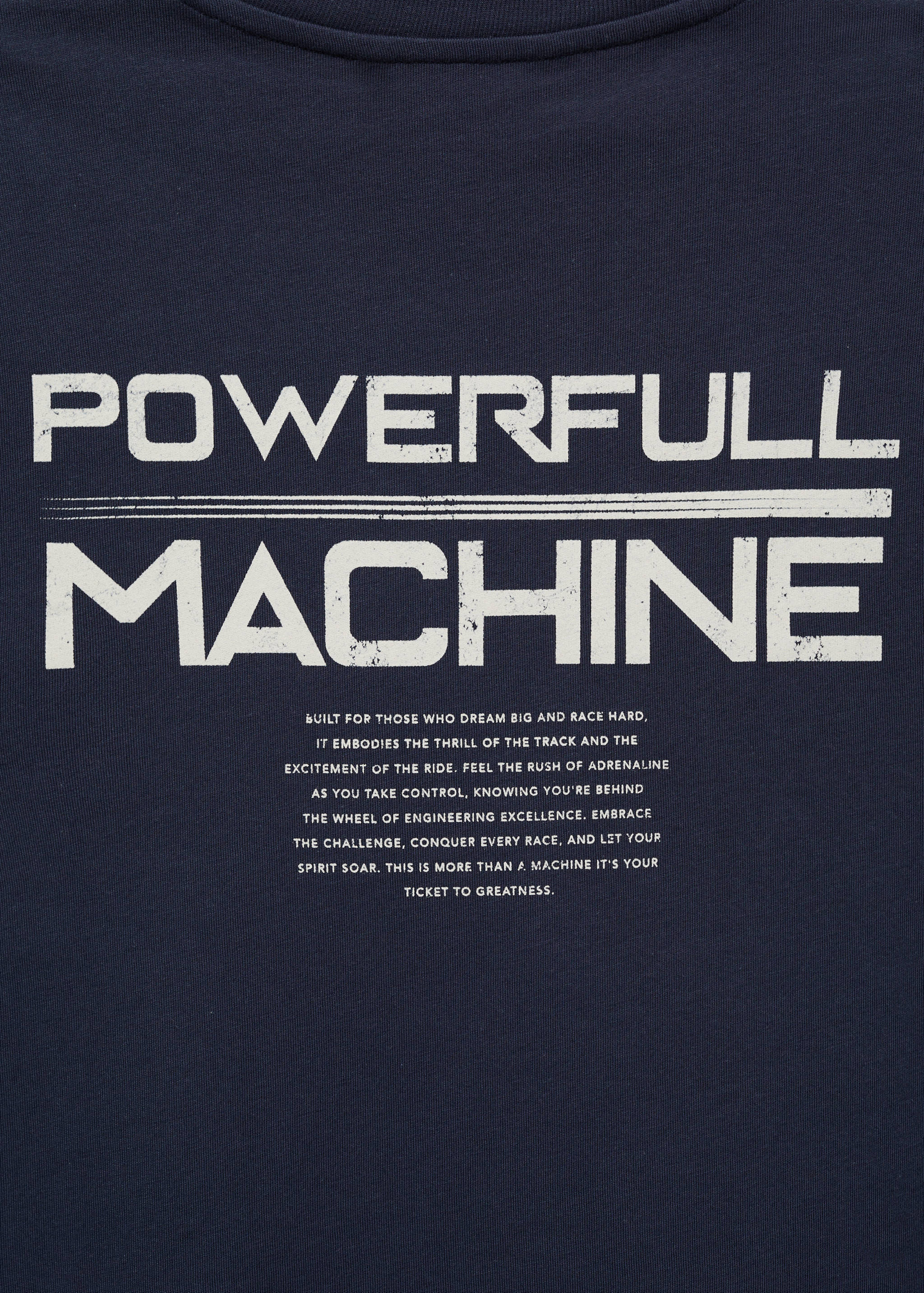 Message cotton T-shirt - Details of the article 0