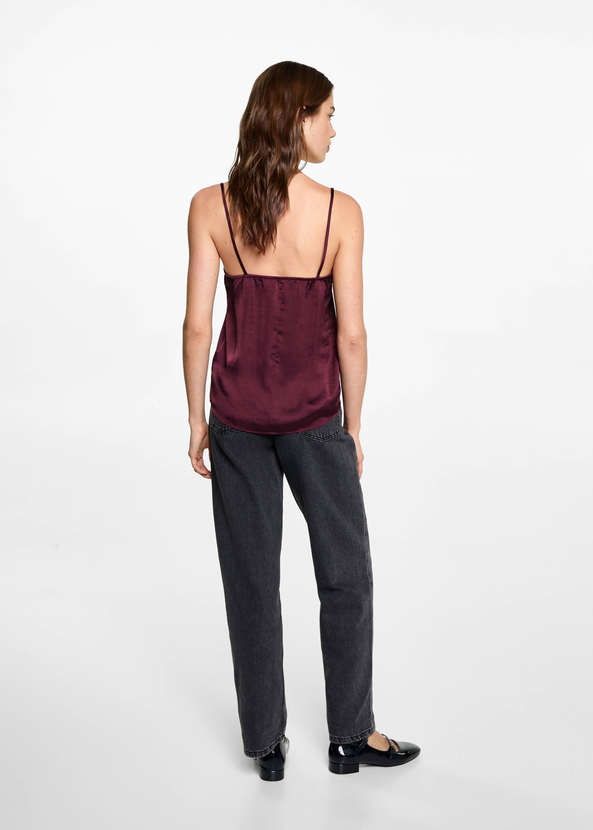 Openwork detail top - Reverse of the article