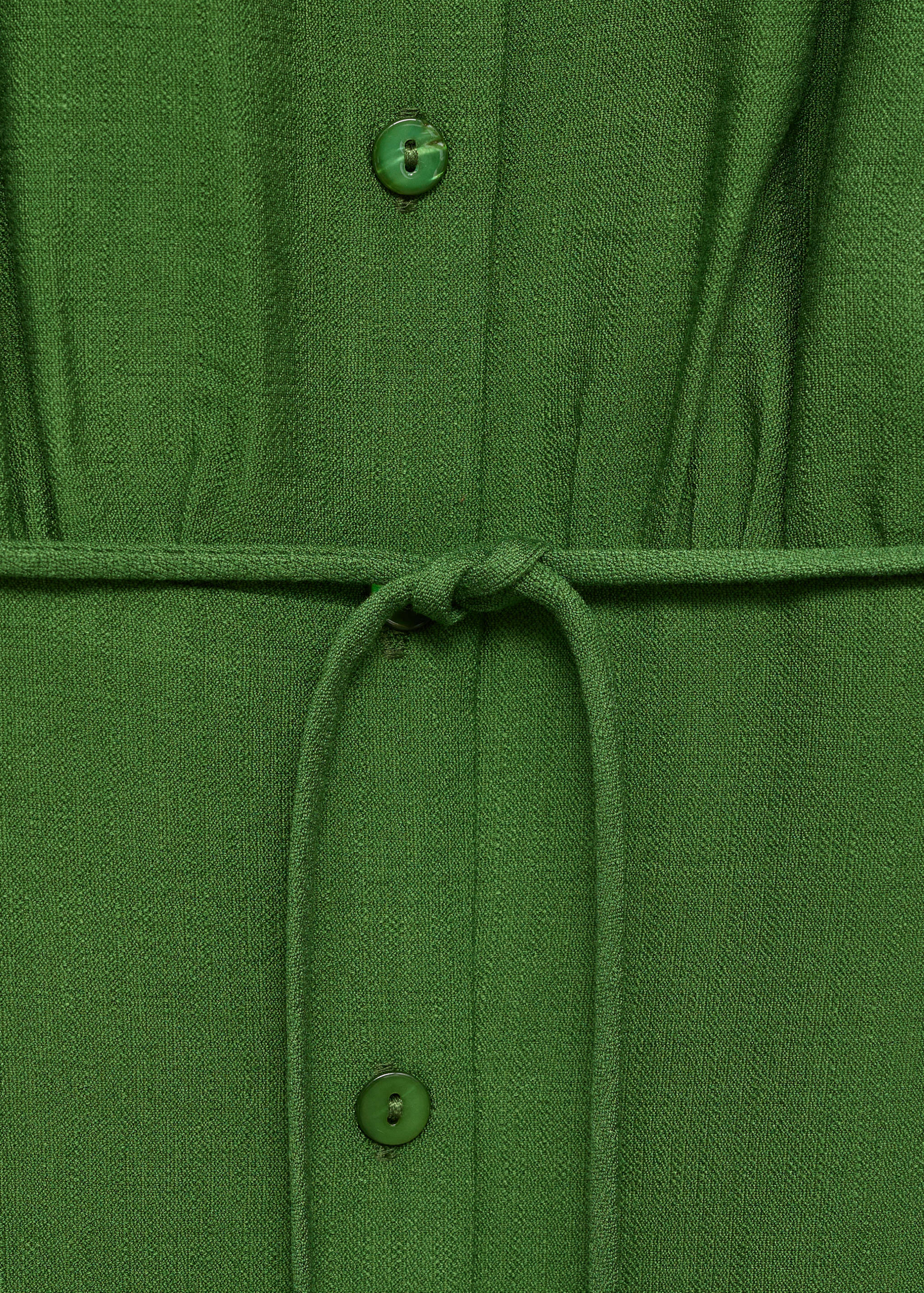 Vestido camisero lazo - Detalle del artículo 0