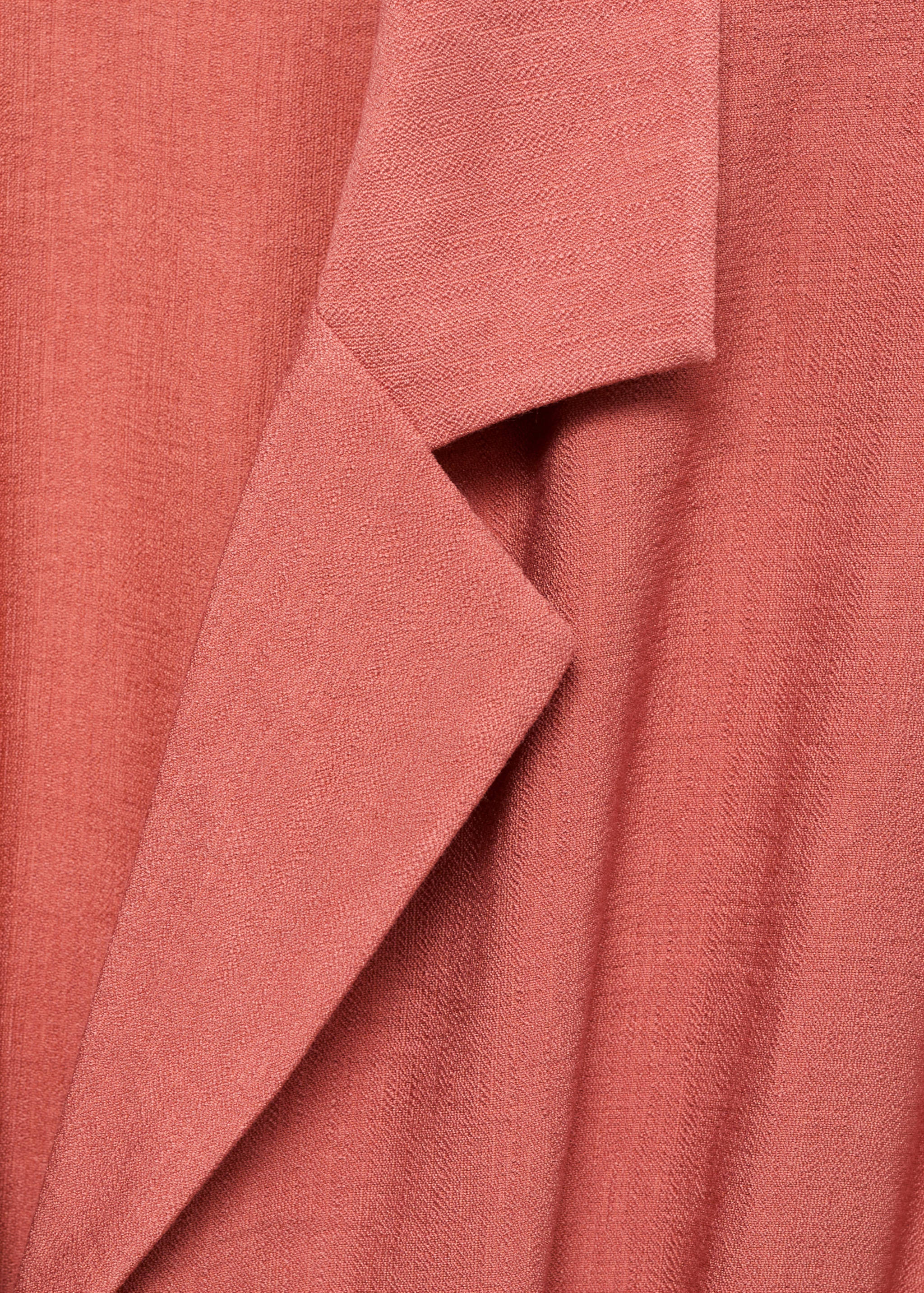 Vestido camisero lazo - Detalle del artículo 8