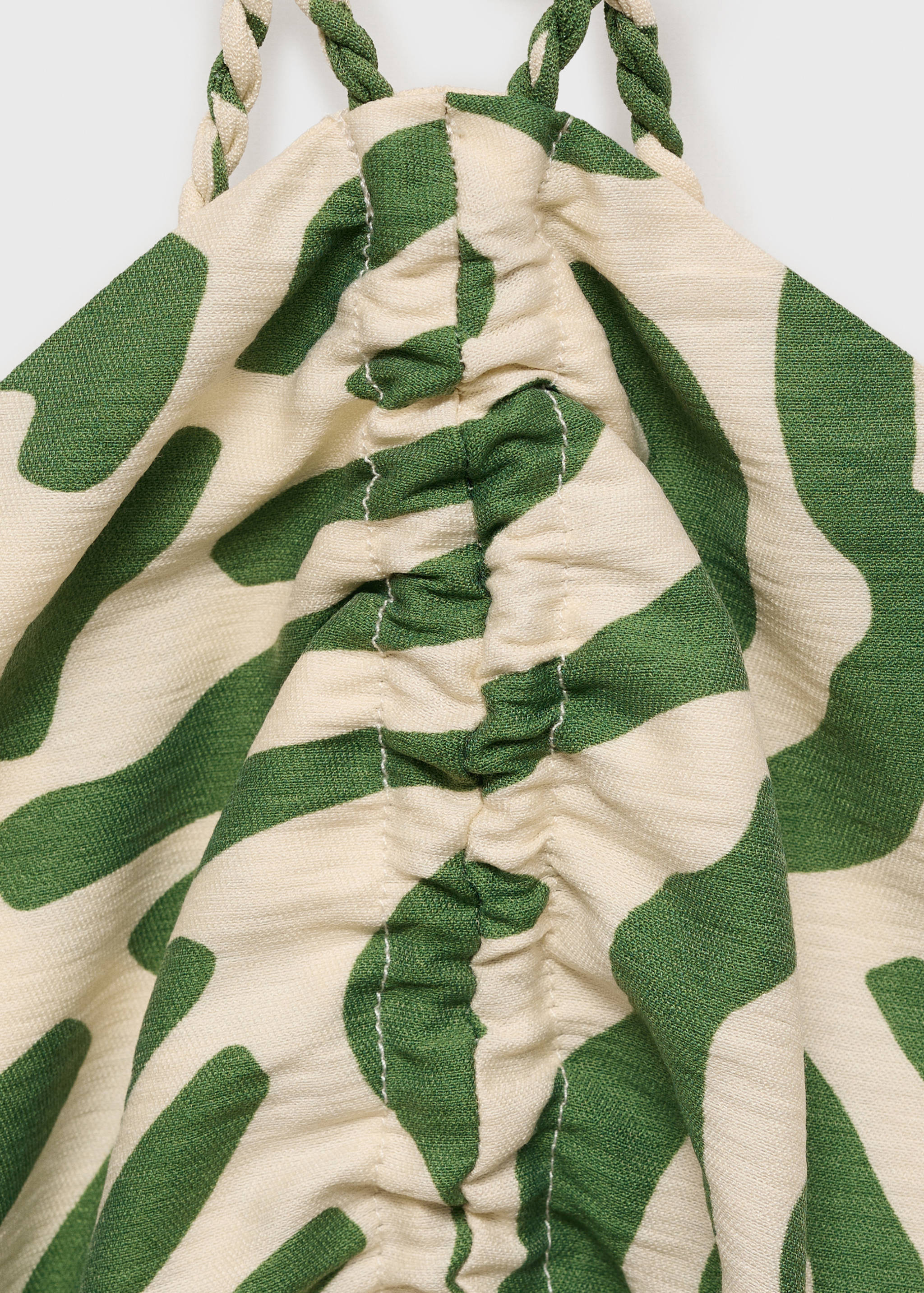 Платье с воланом, хлопок - Деталь изделия 8