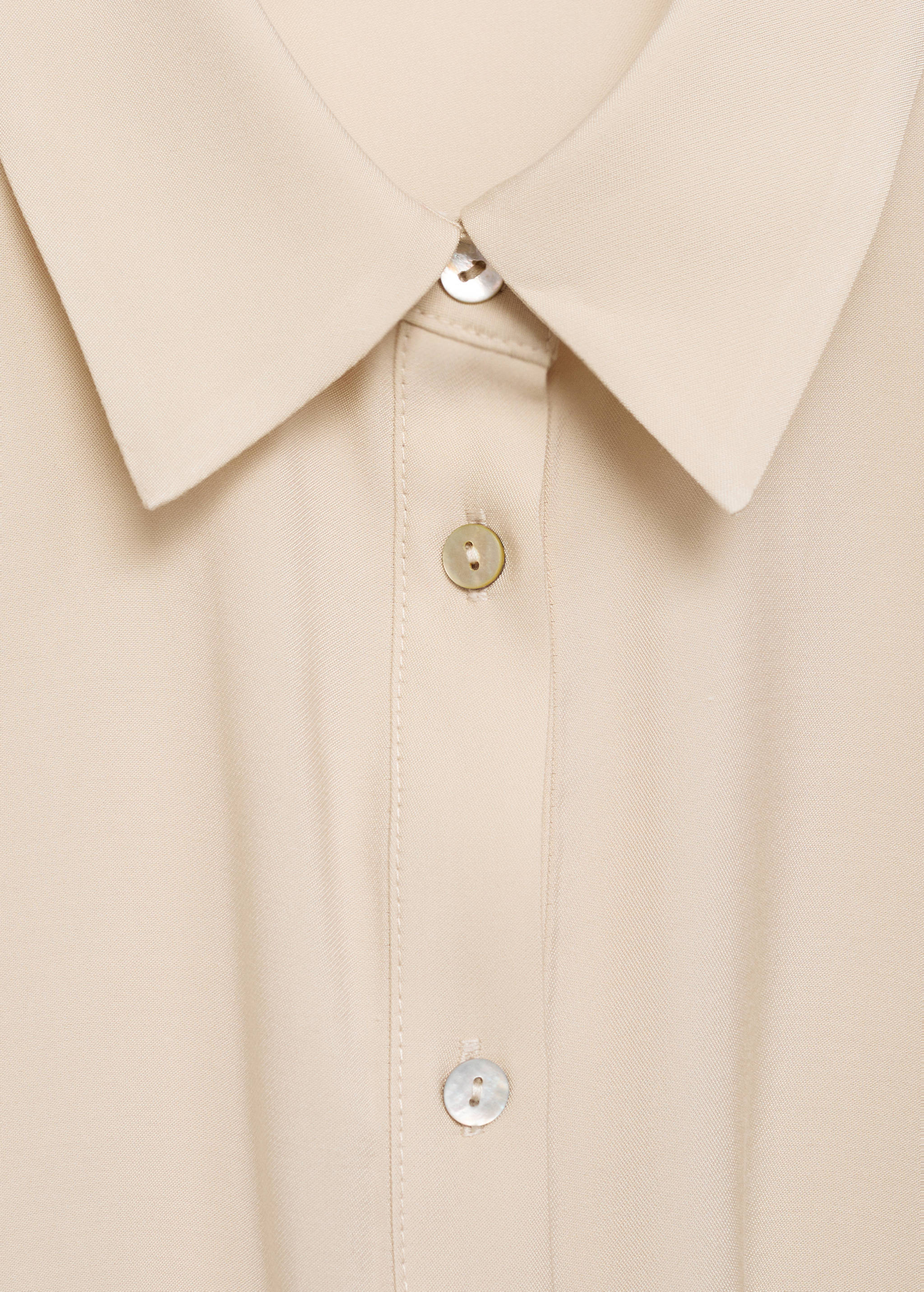 Wrap shirt dress - Details of the article 0