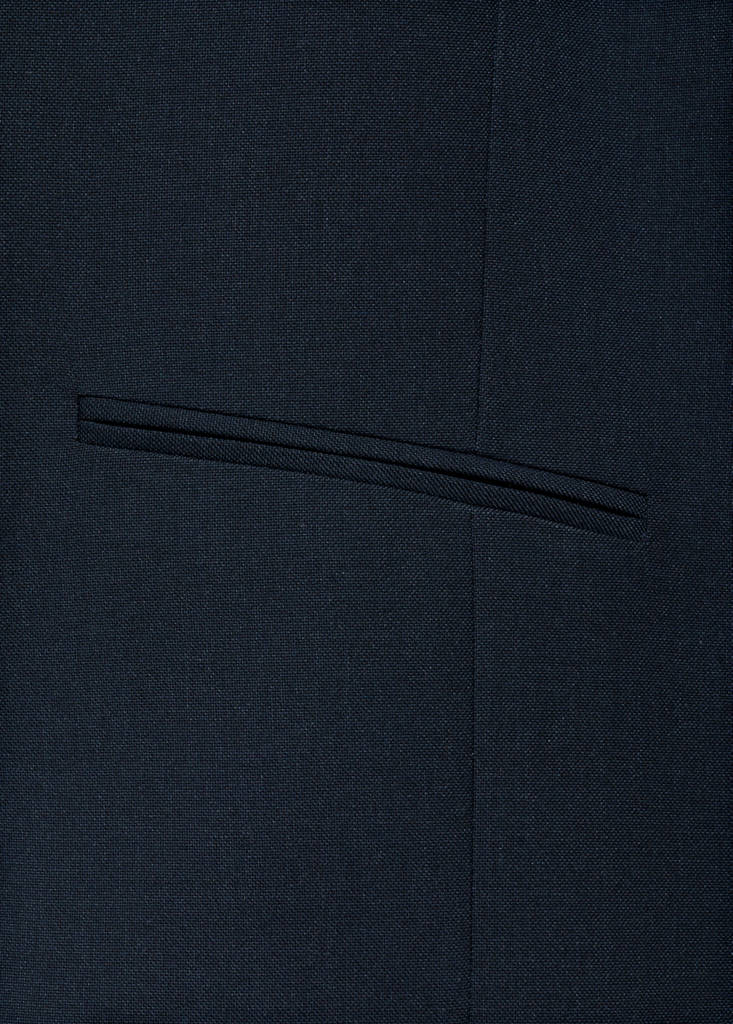 Slim-fit suit waistcoat — Dark Navy