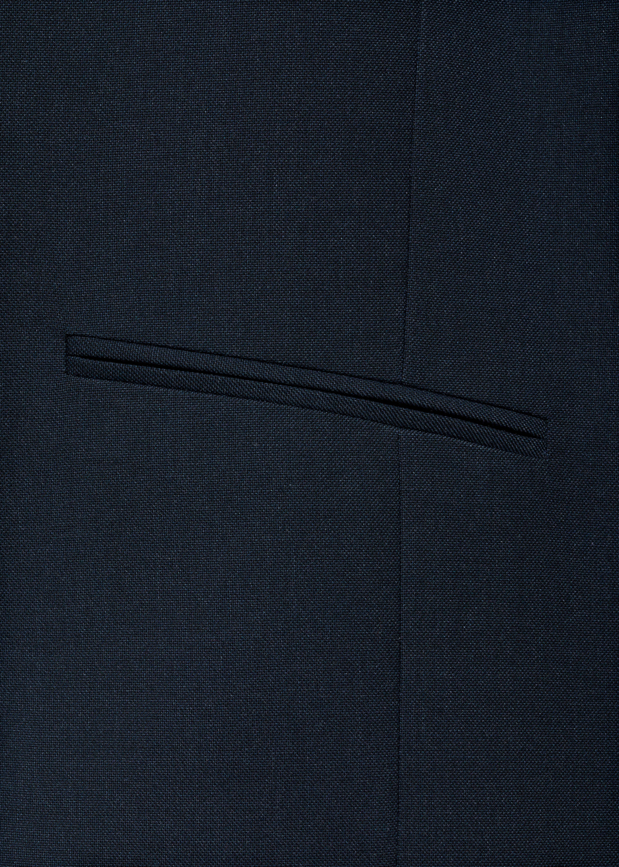 Slim-fit suit waistcoat - Details of the article 8