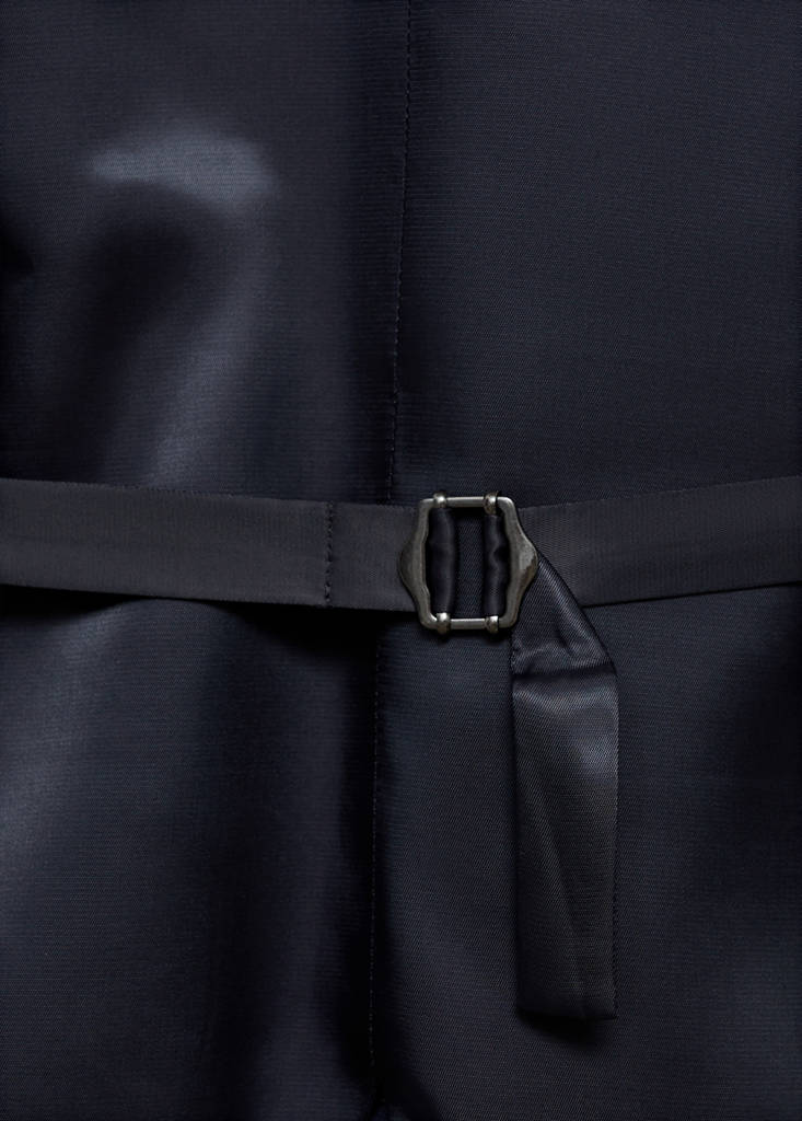 Slim-fit suit waistcoat — Dark Navy