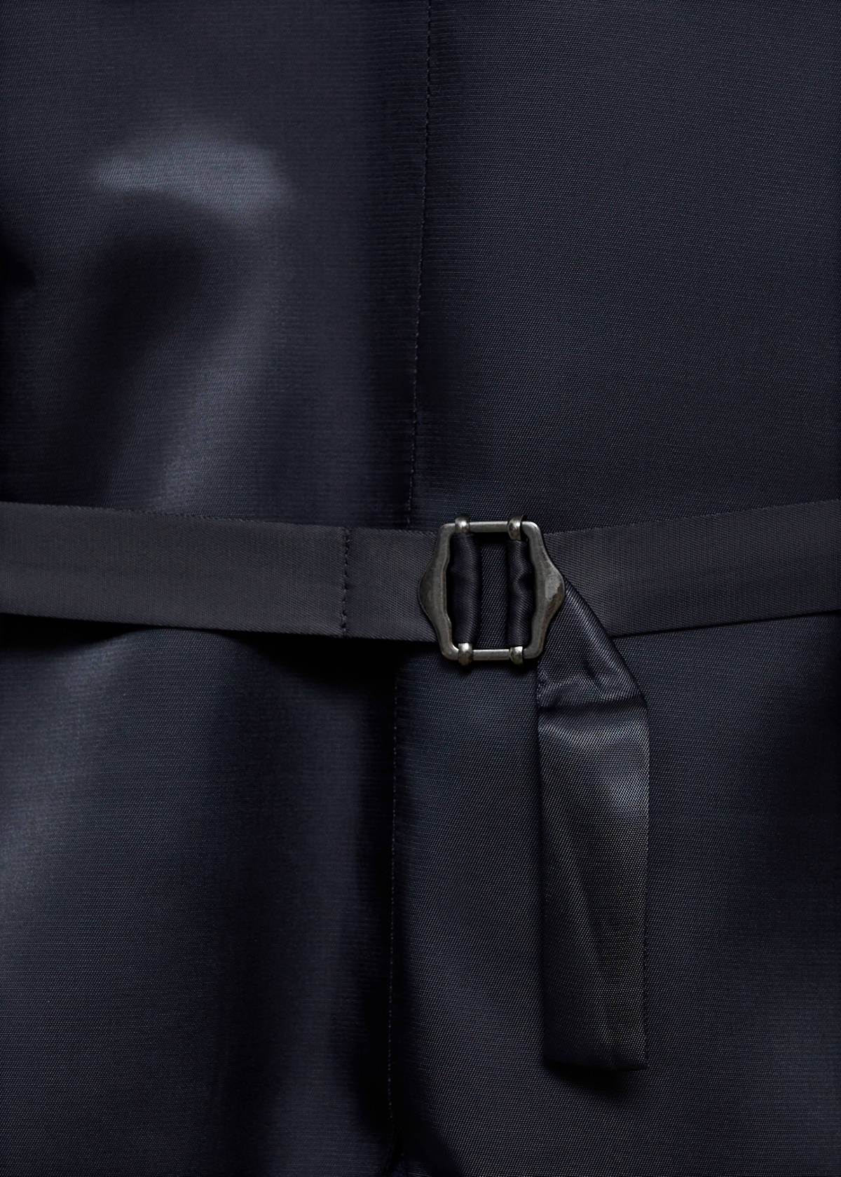 Slim-fit suit waistcoat — Dark Navy