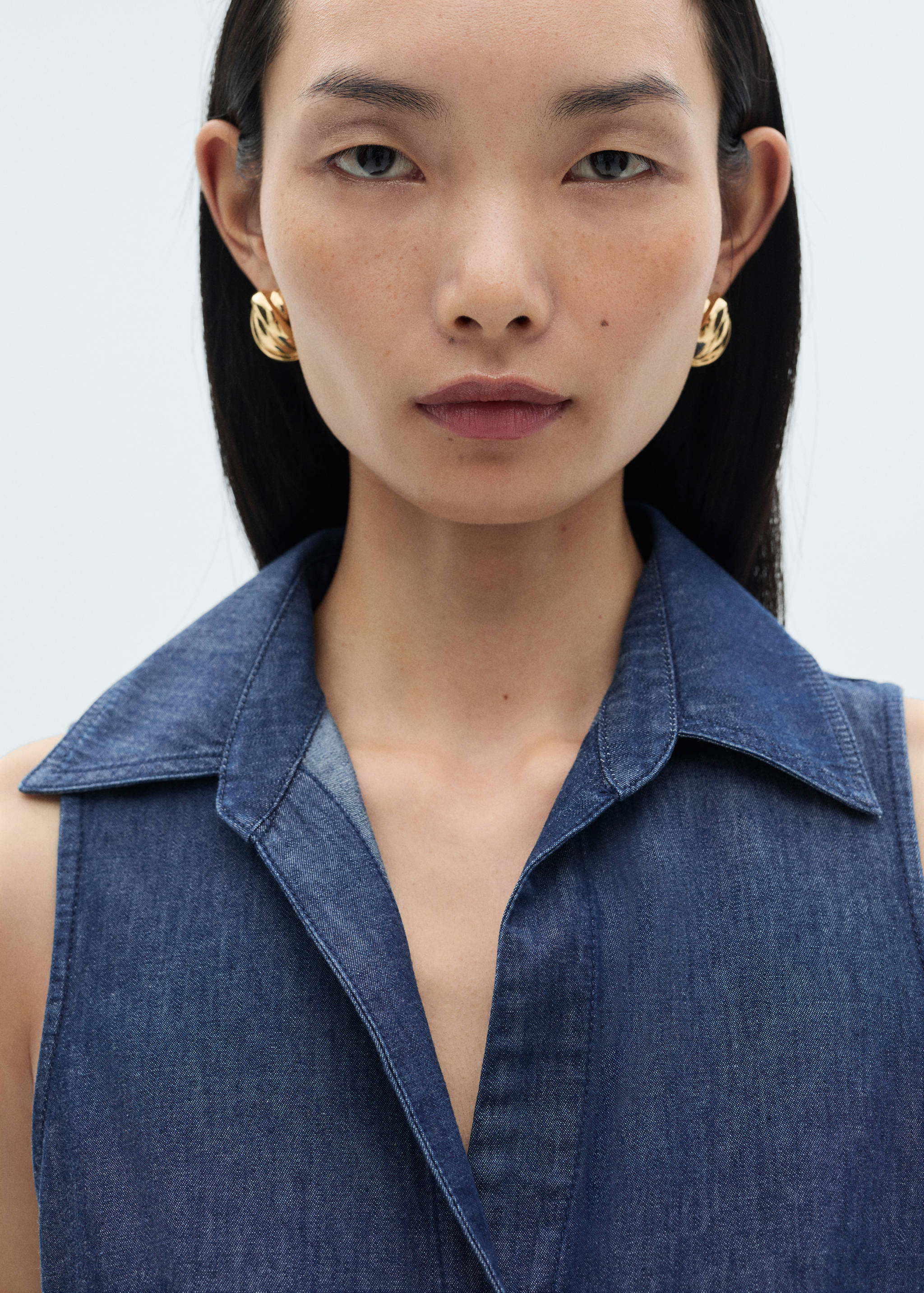 Top coton effet jean - Détail de l'article 1