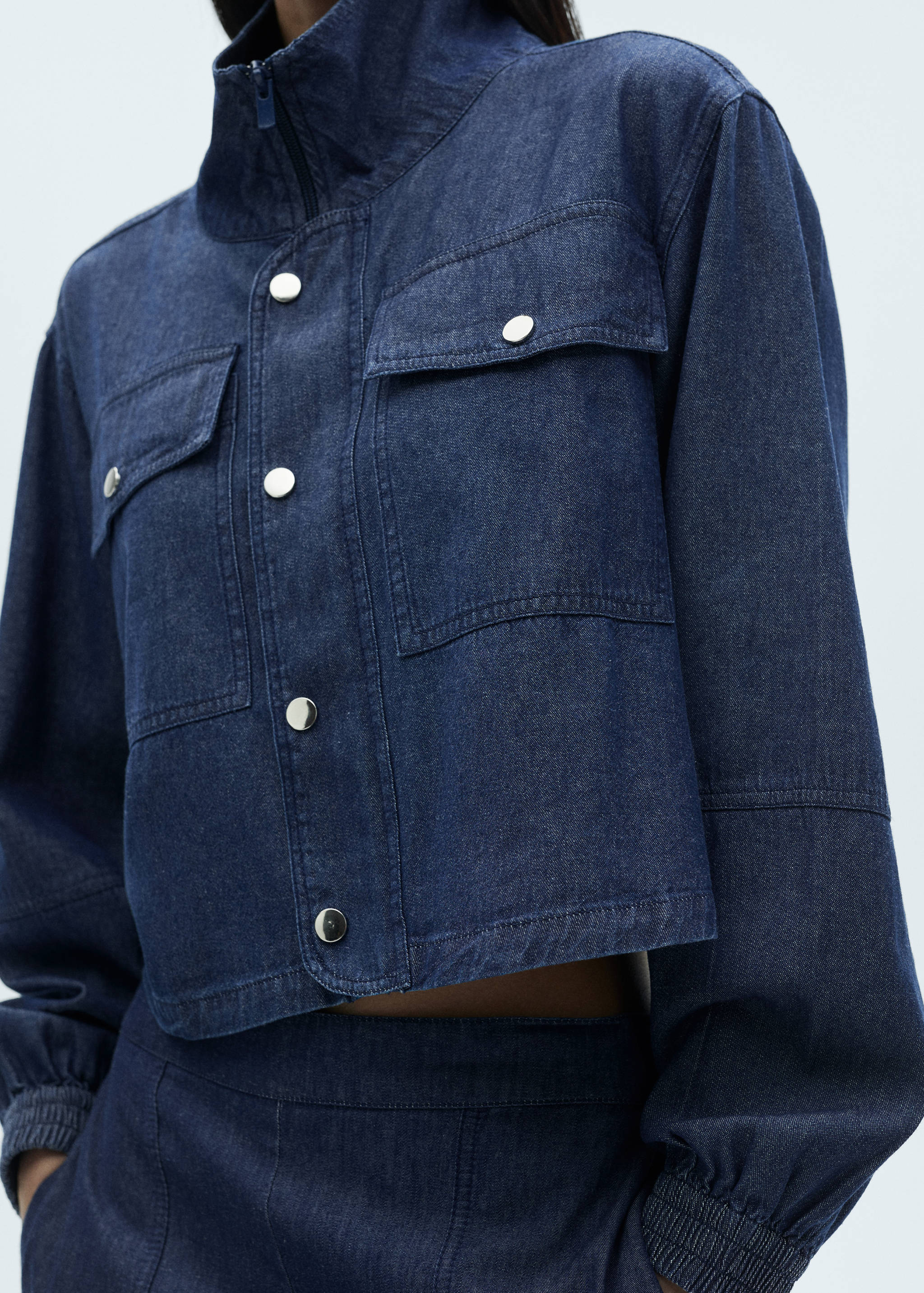 Pockets denim jacket - Details of the article 6
