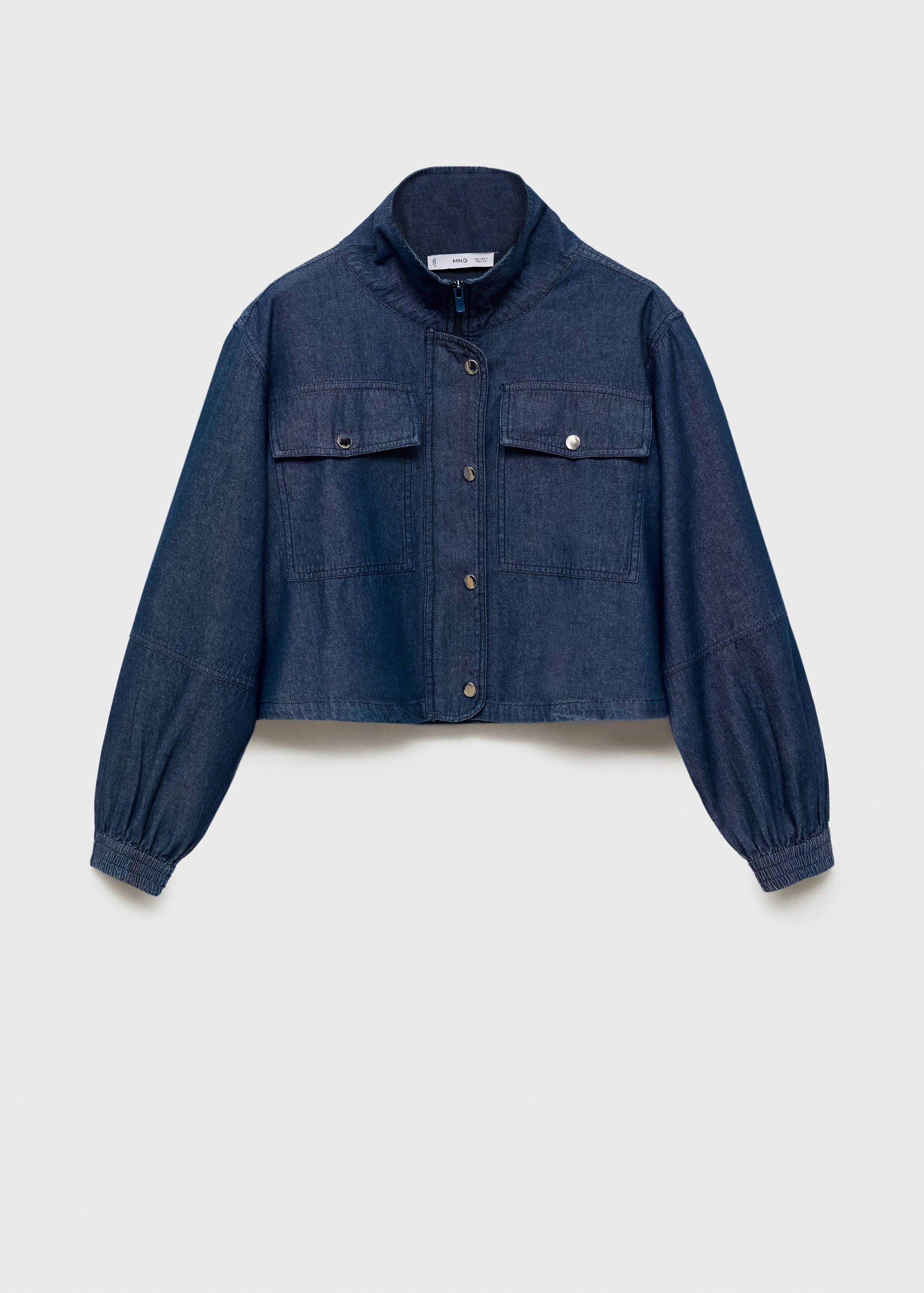 Pockets denim jacket - Article without model