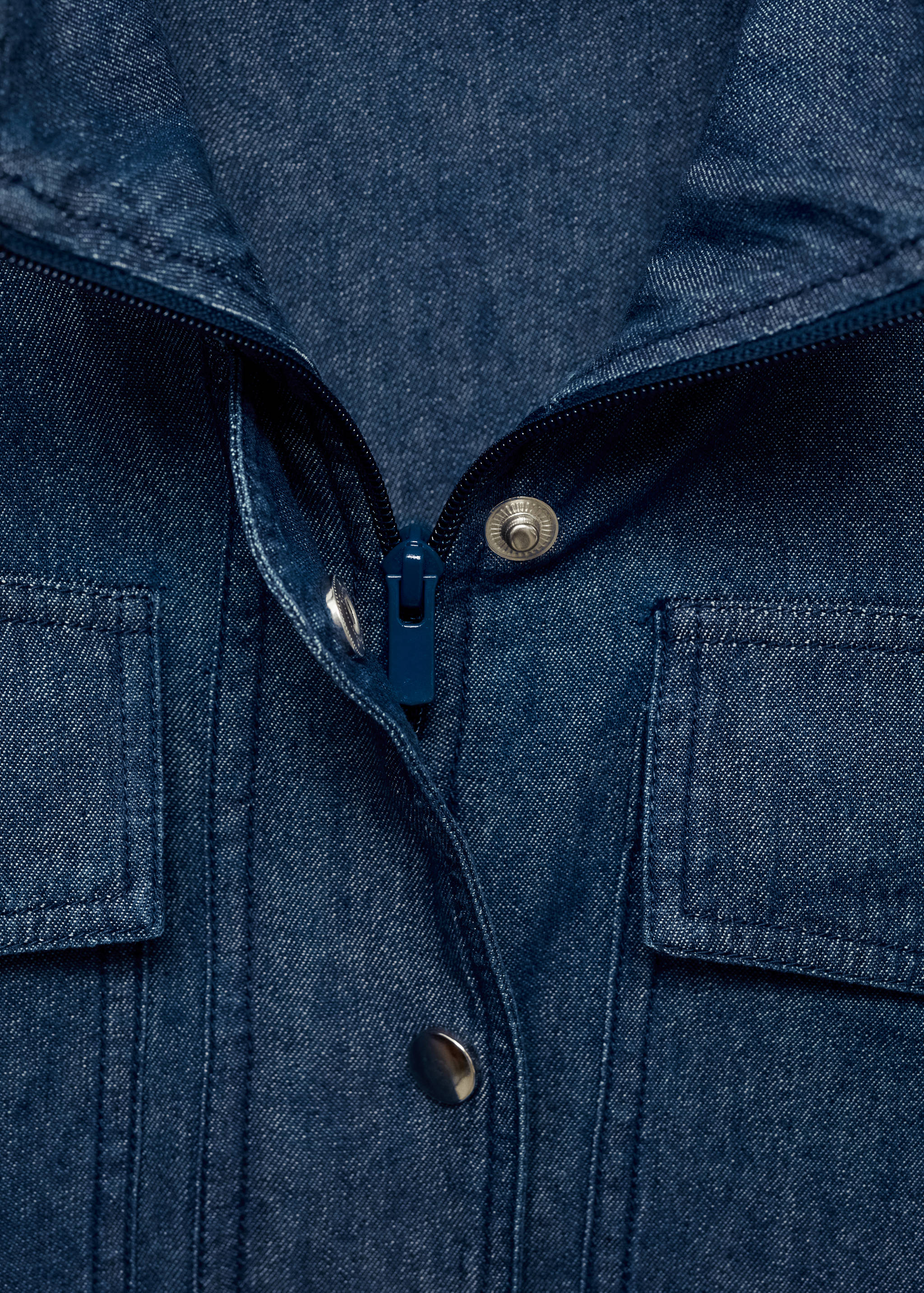 Pockets denim jacket - Details of the article 8