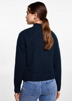 Message knitted sweater — Dark Navy 7