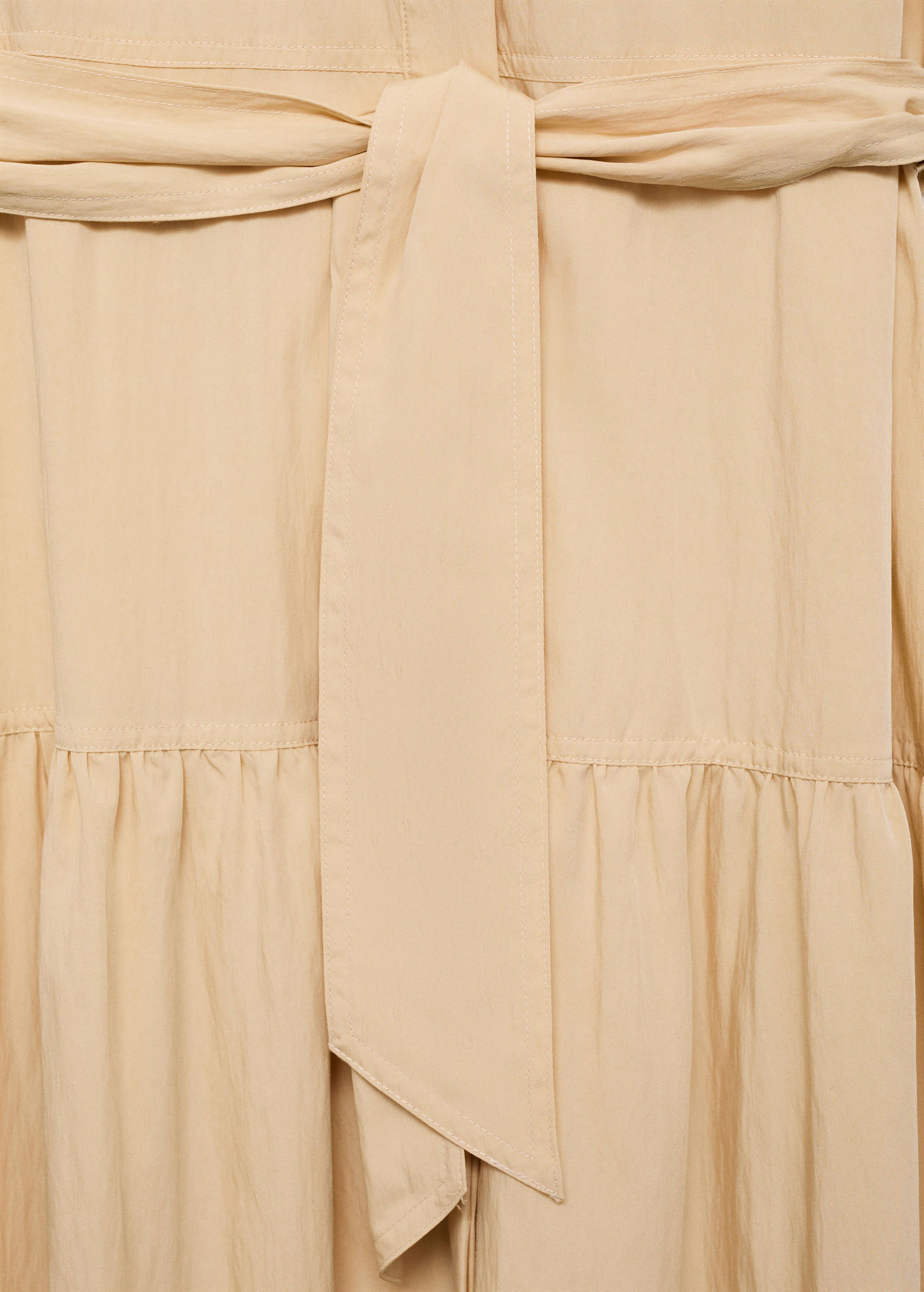 Knot detail shirt dress - Details of the article 8