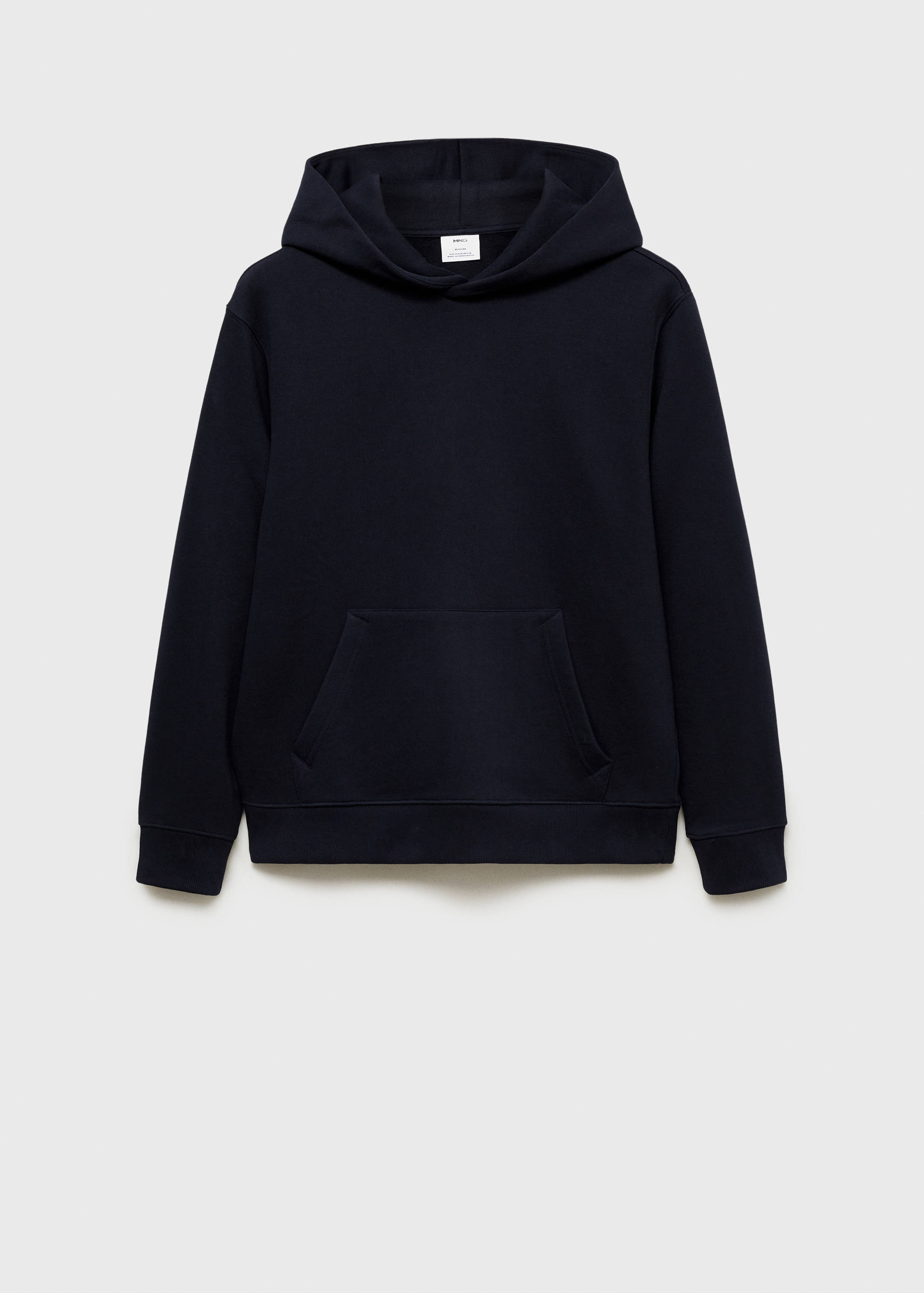 Kapüşonlu pamuklu sweatshirt - Modelsiz ürün