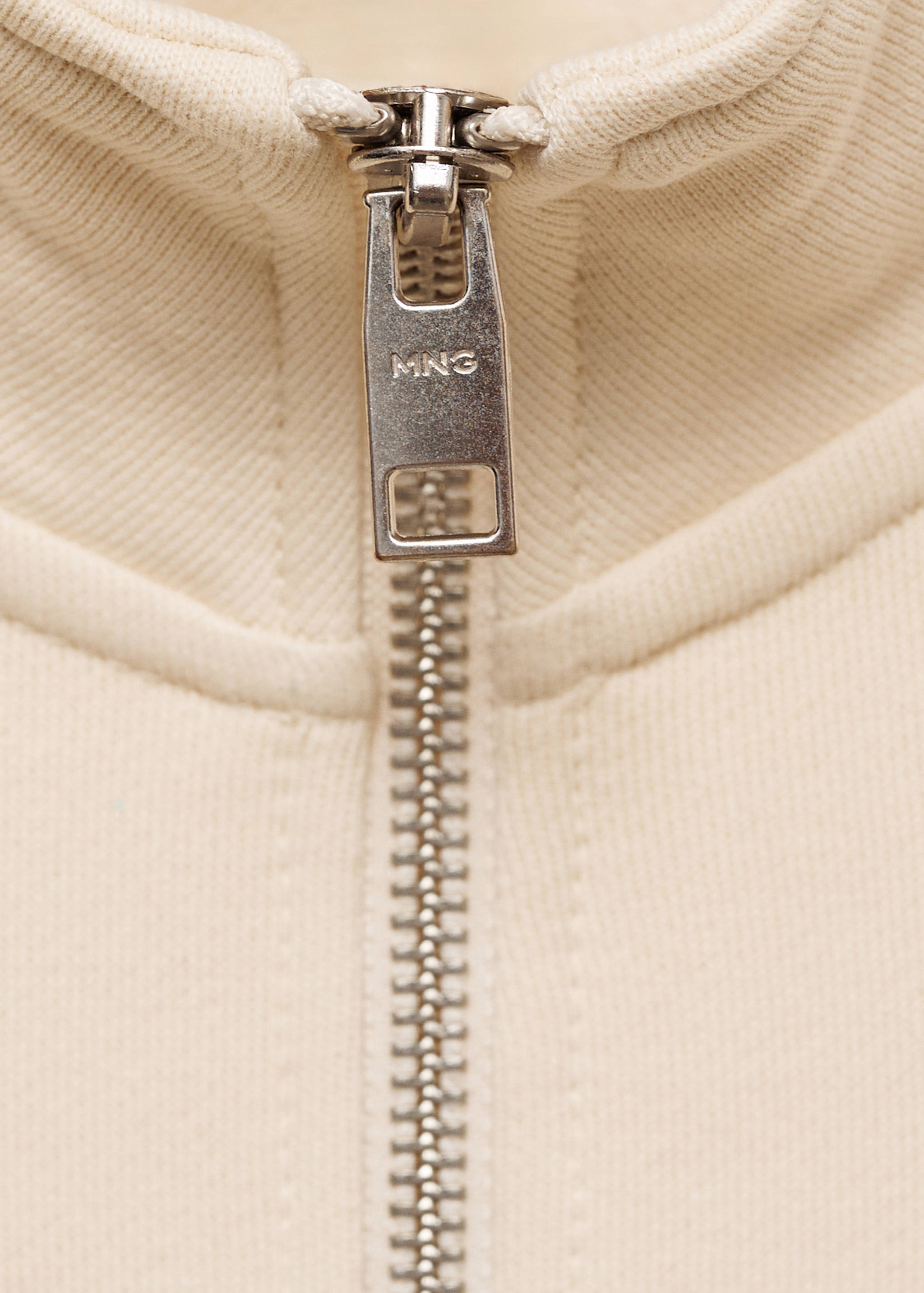 Regular-fit zip-neck sweatshirt - Details of the article 8