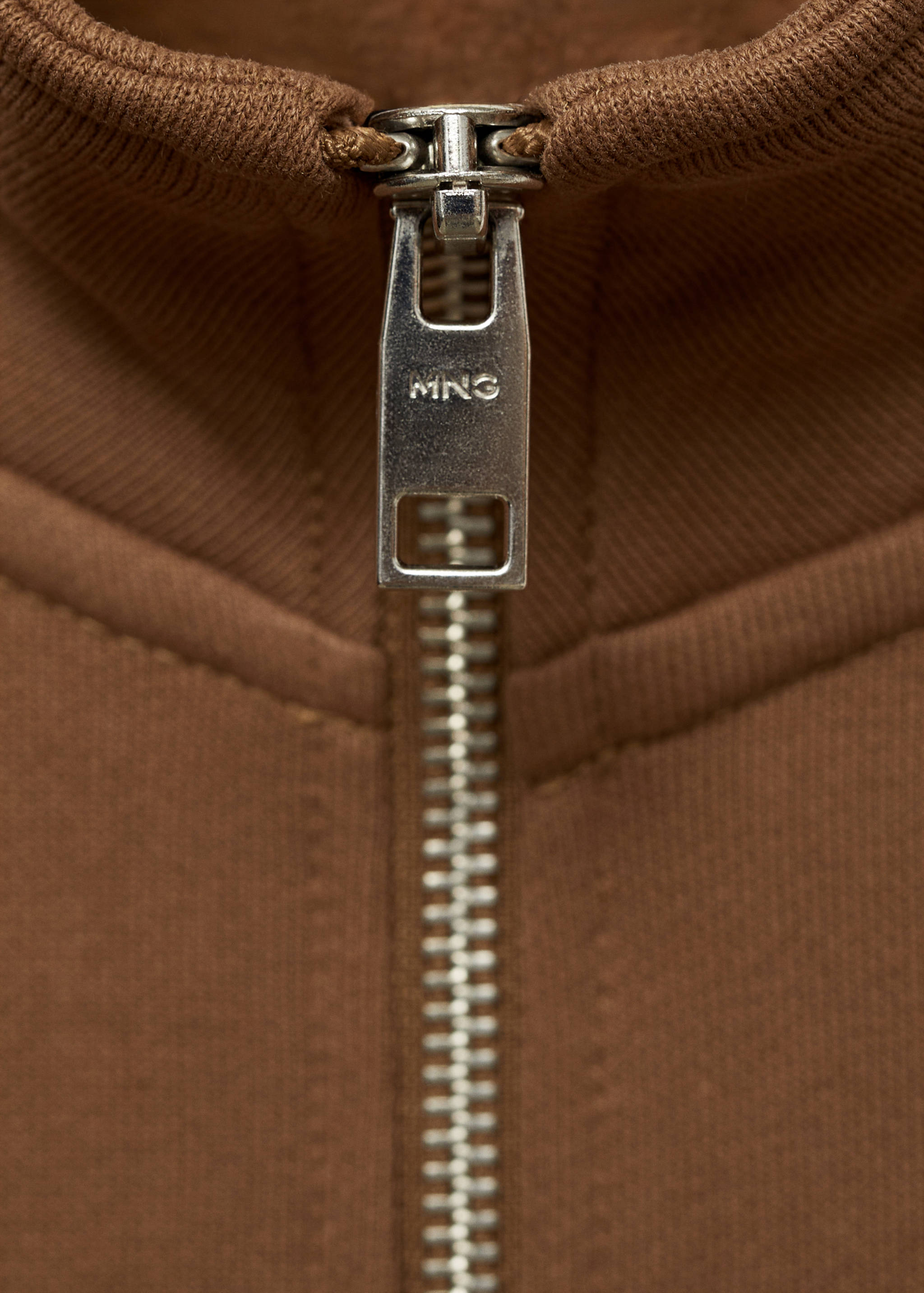Regular-fit zip-neck sweatshirt - Details of the article 8