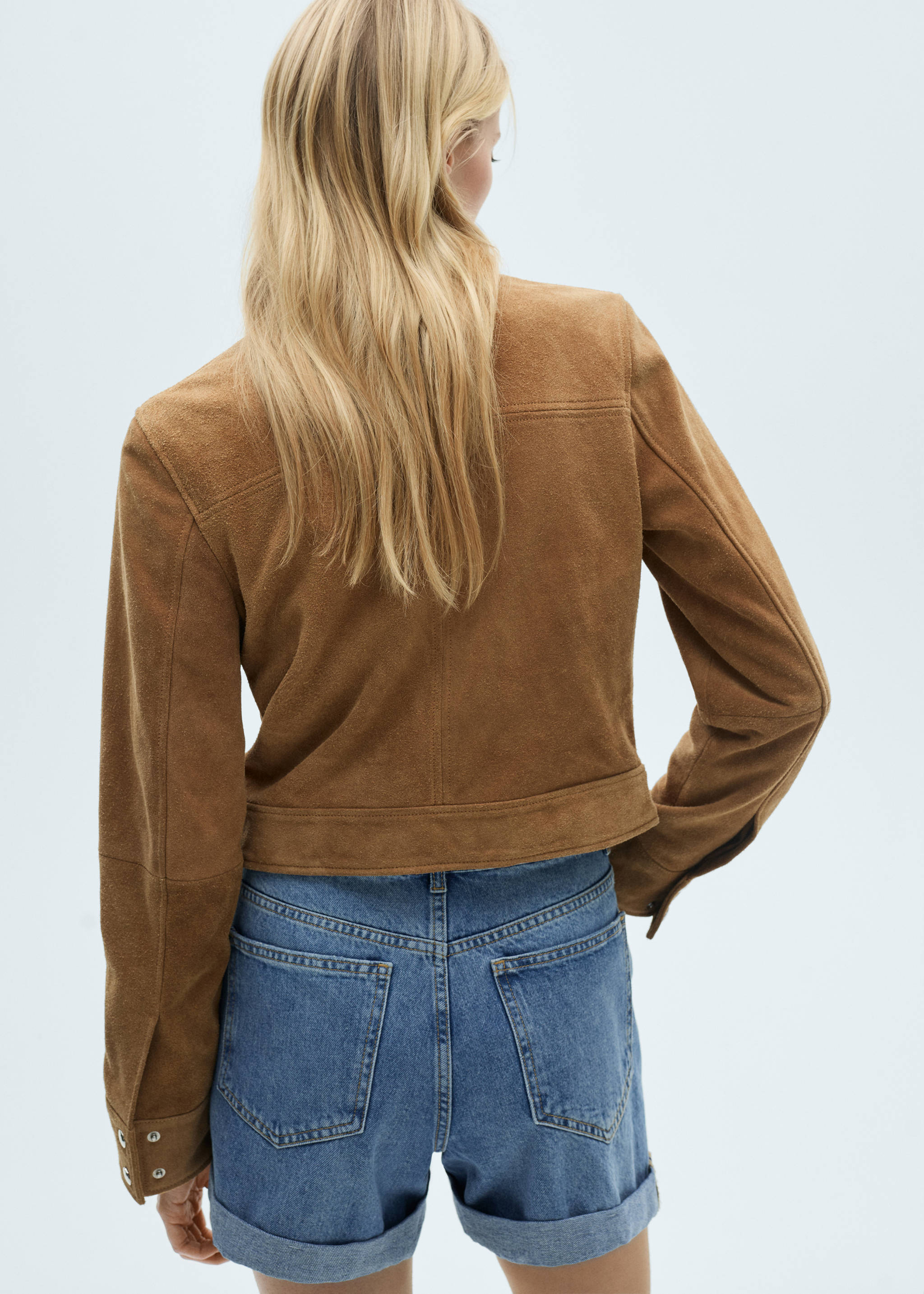 Shorts texans mom-fit tir alt - Revers de l'article