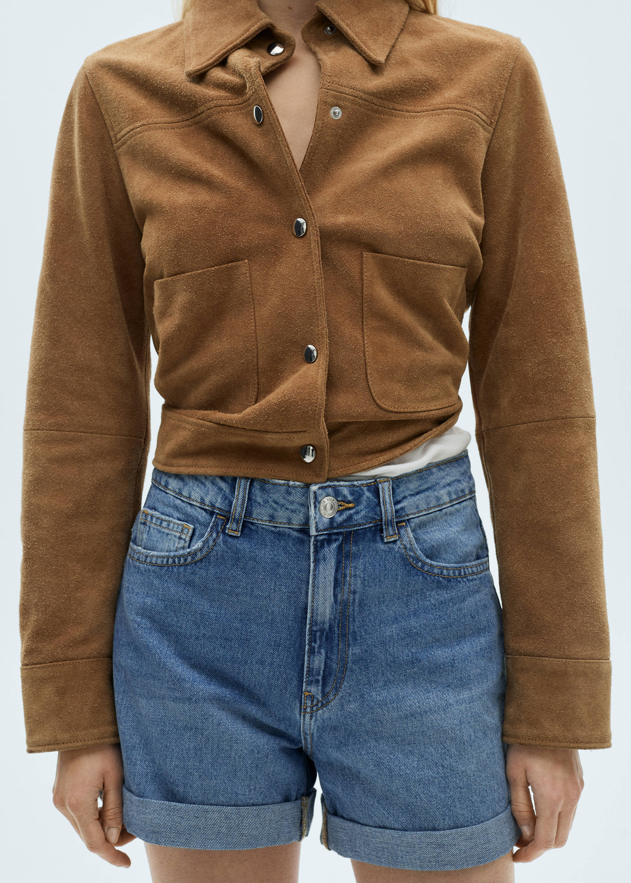 Shorts texans mom-fit tir alt - Detall de l'article 6