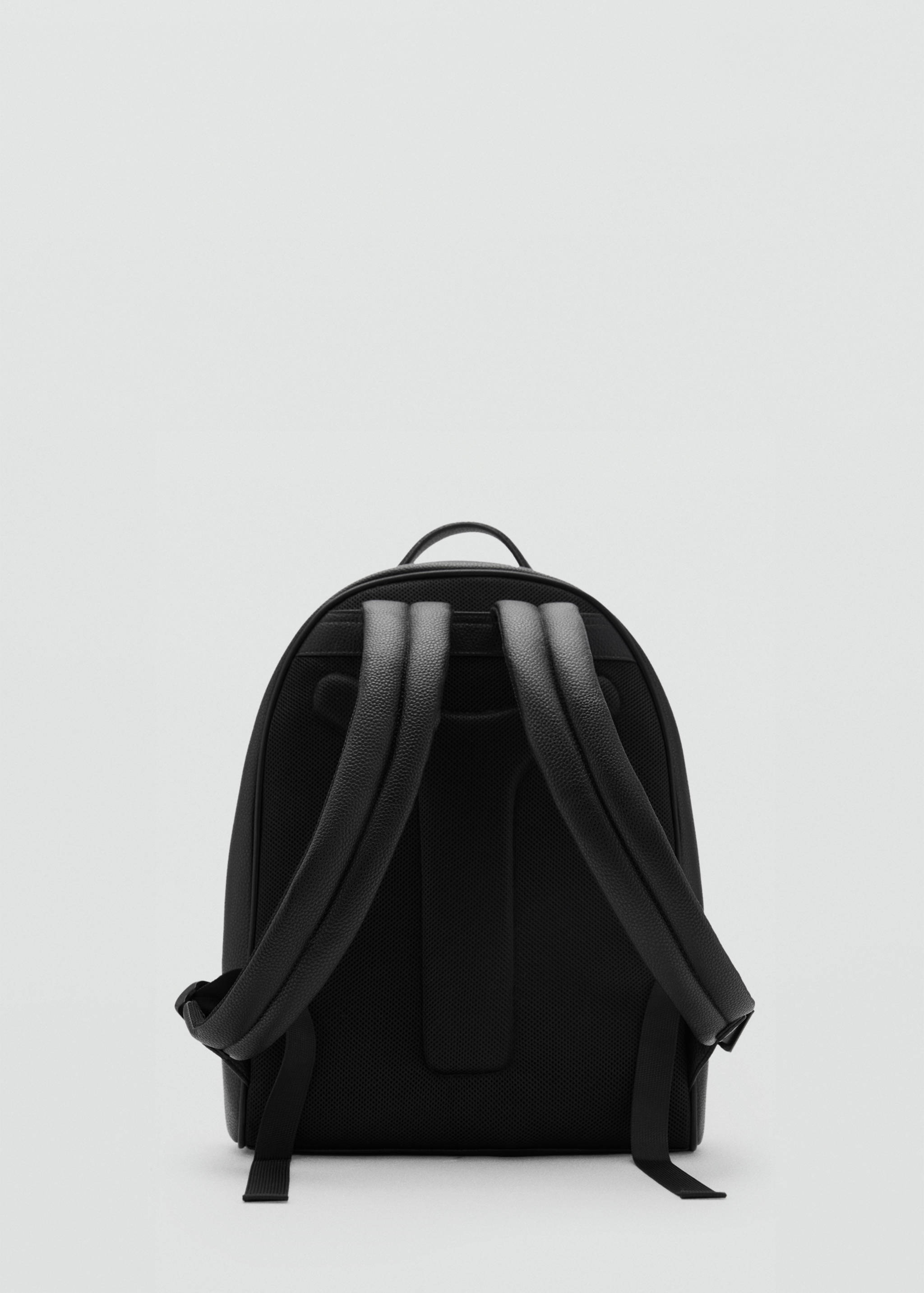 Leather-effect backpack - Details of the article 1