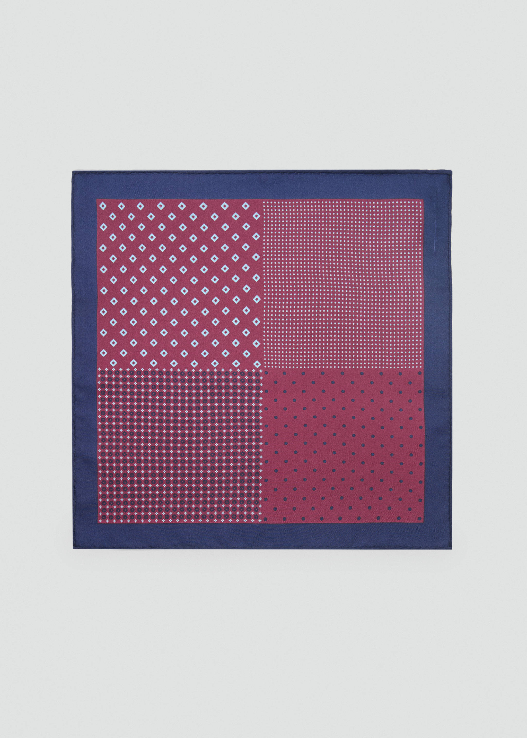 100% silk pocket square - Article without model