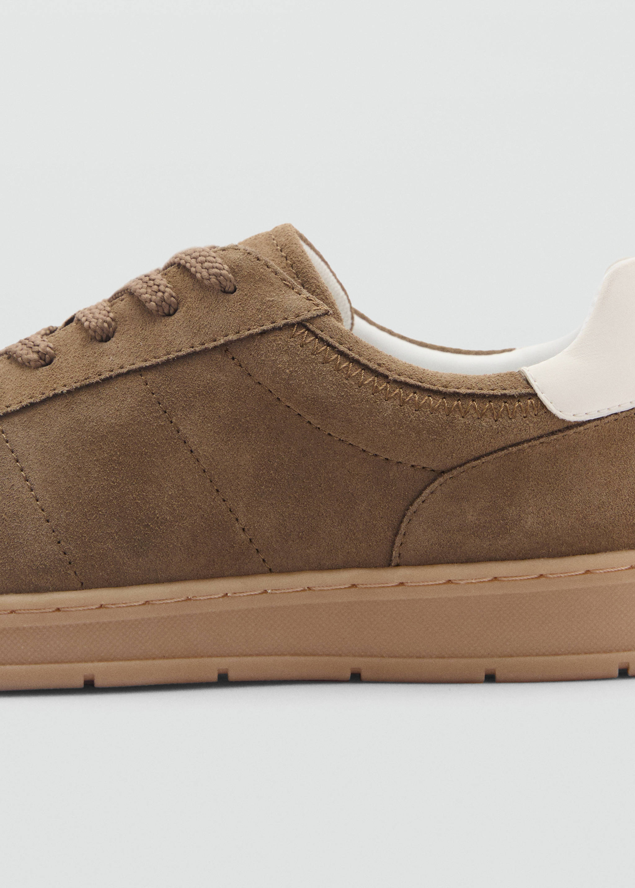 Suede mixed sneakers - Details of the article 2