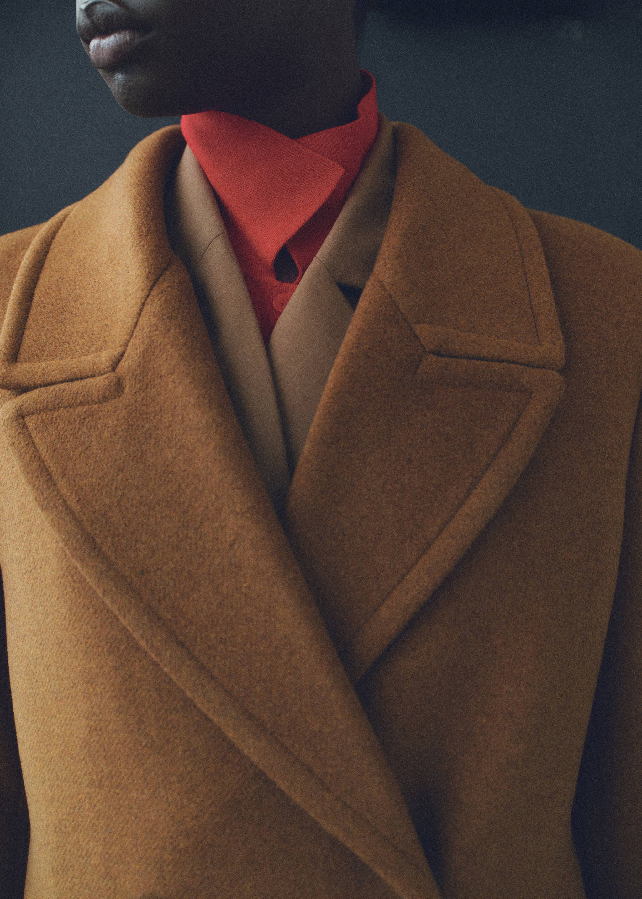 Double-breasted wool coat - Details of the article 6