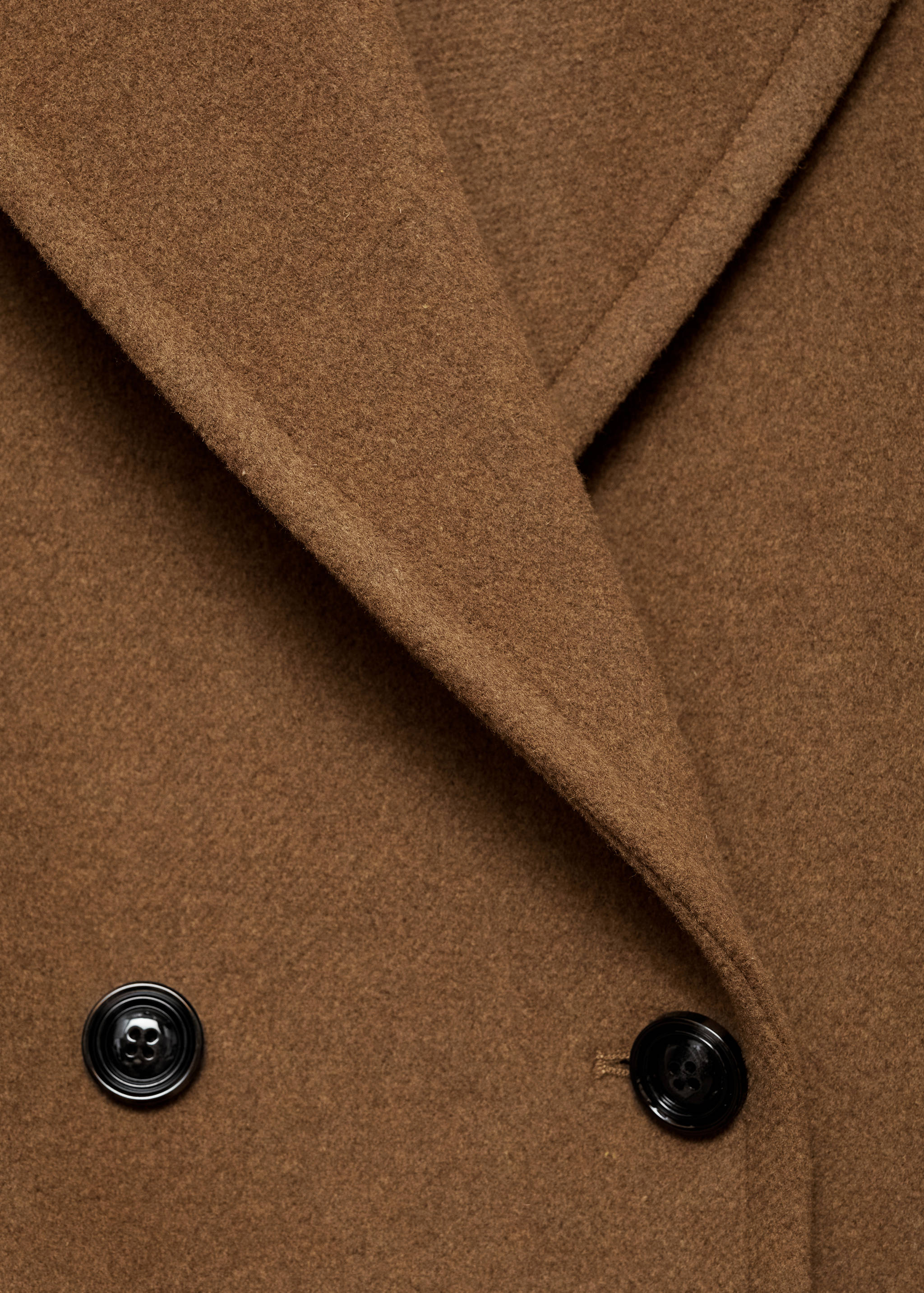 Double-breasted wool coat - Details of the article 0