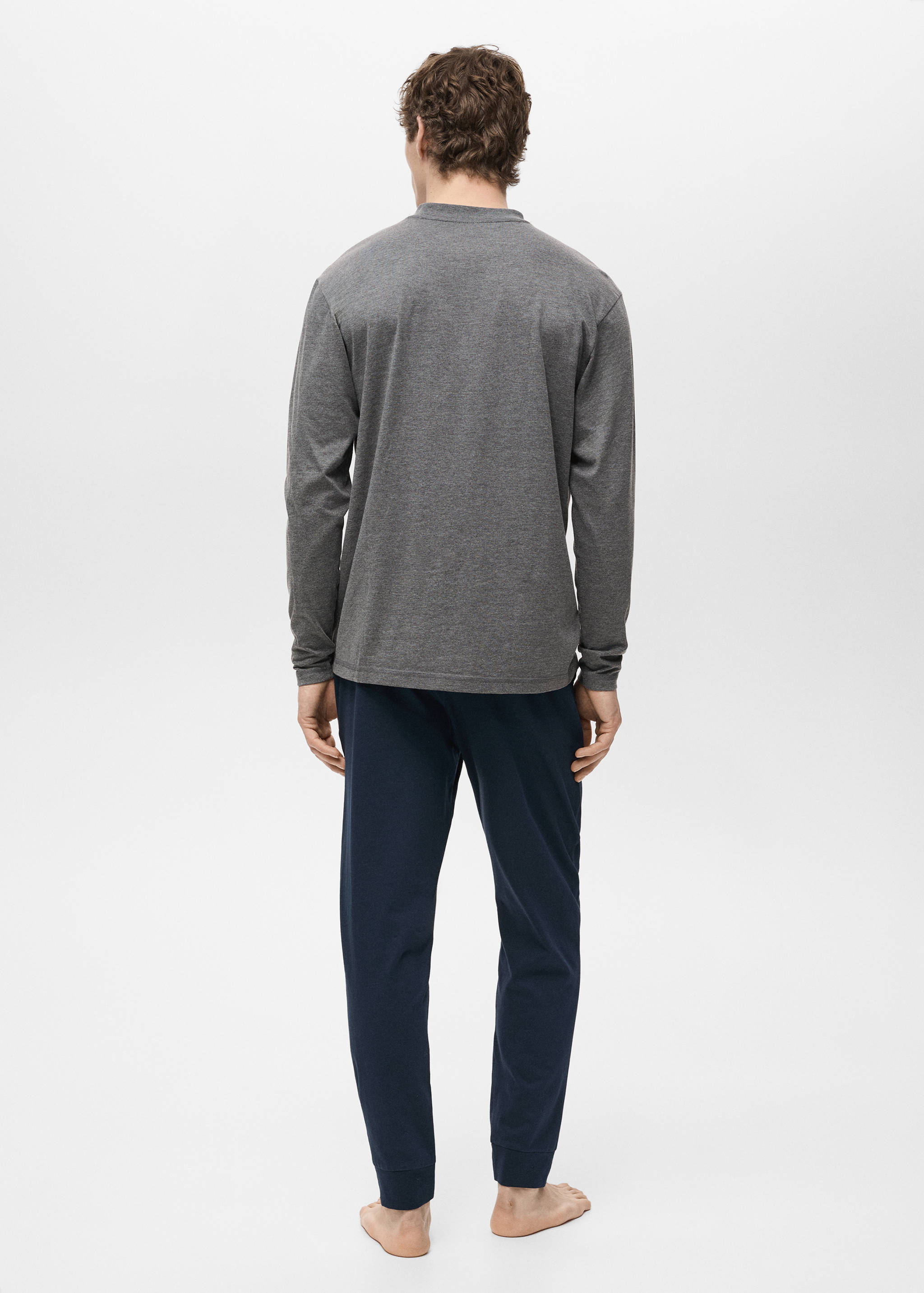 حزمة بيجاما بنسبة 100% من القطن - الجهة الخلفية للمنتج