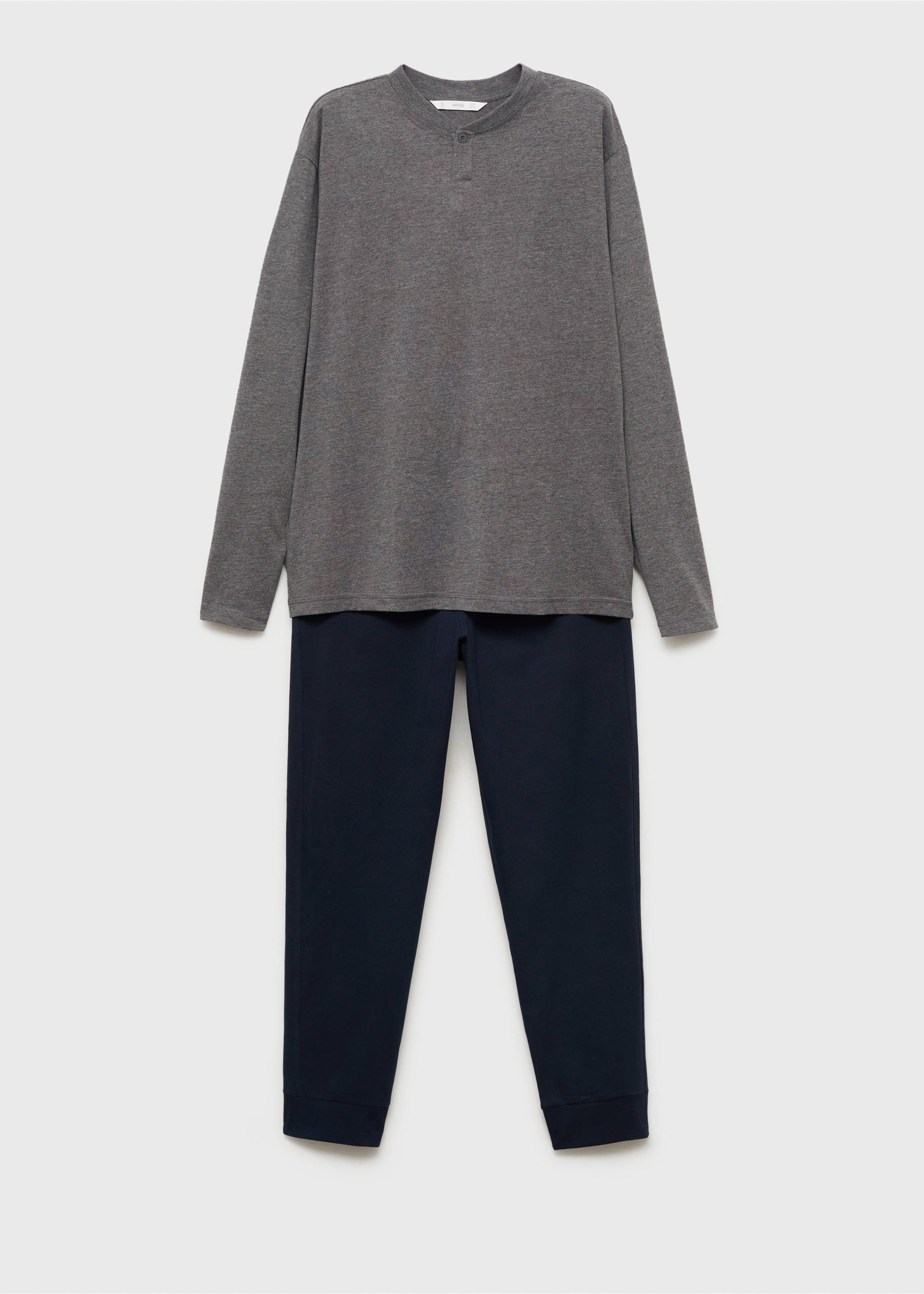 100% cotton pyjama pack - Article without model, Dark Navy. Ref: 87050627-00.