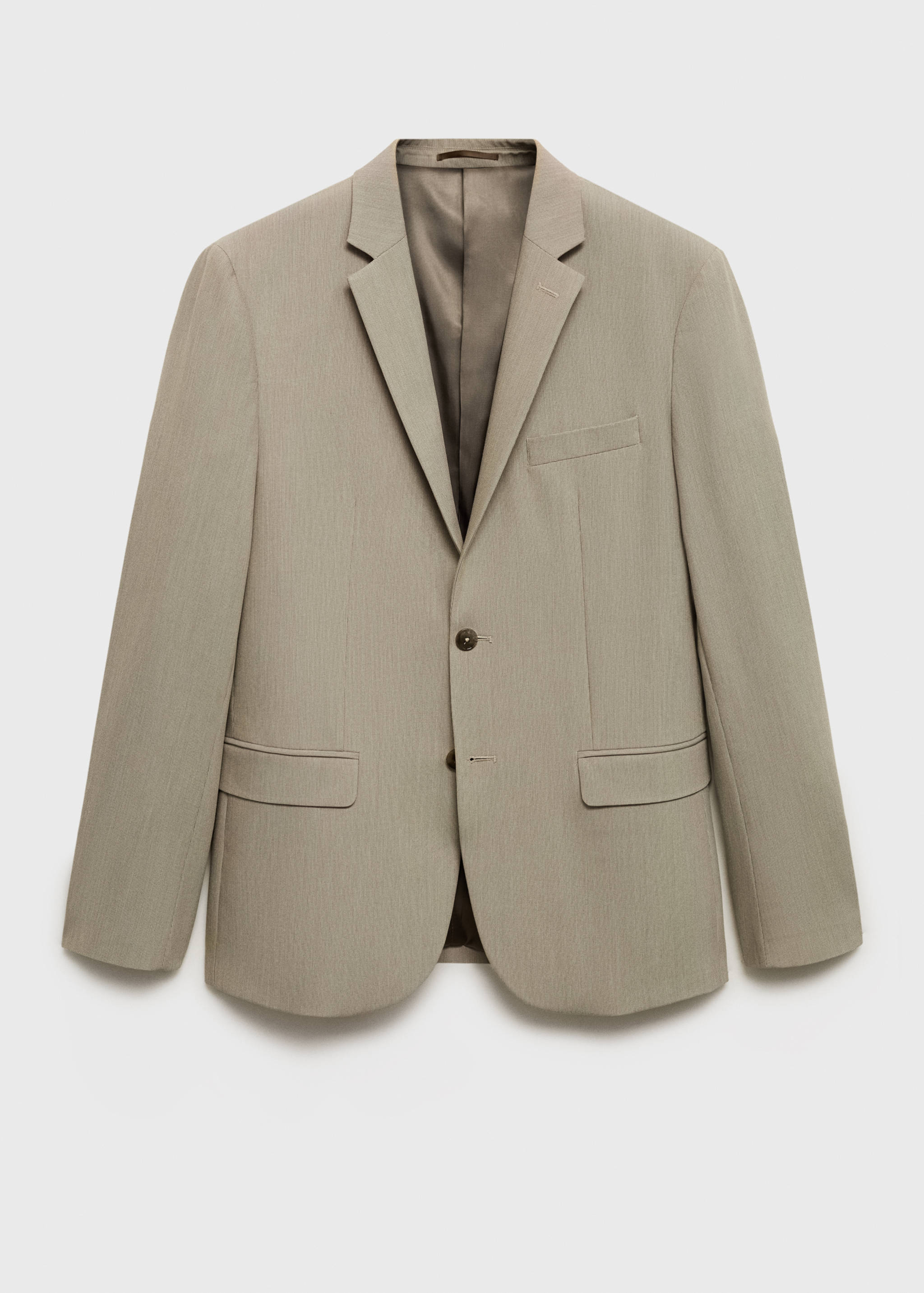 بليزر بدلة سليم فيت بقماش مرن - منتج دون نموذج