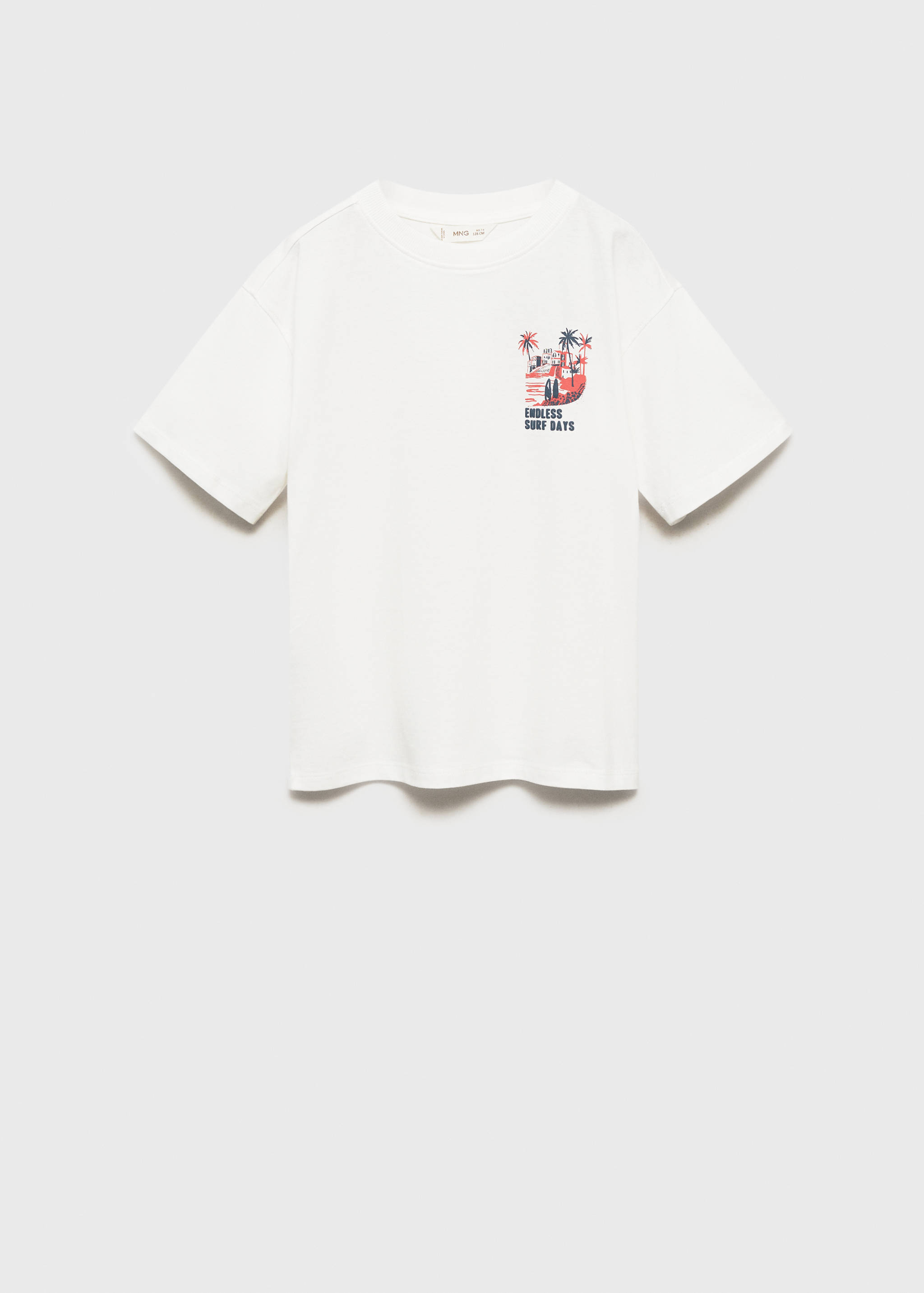 Surf printed t-shirt - Article without model