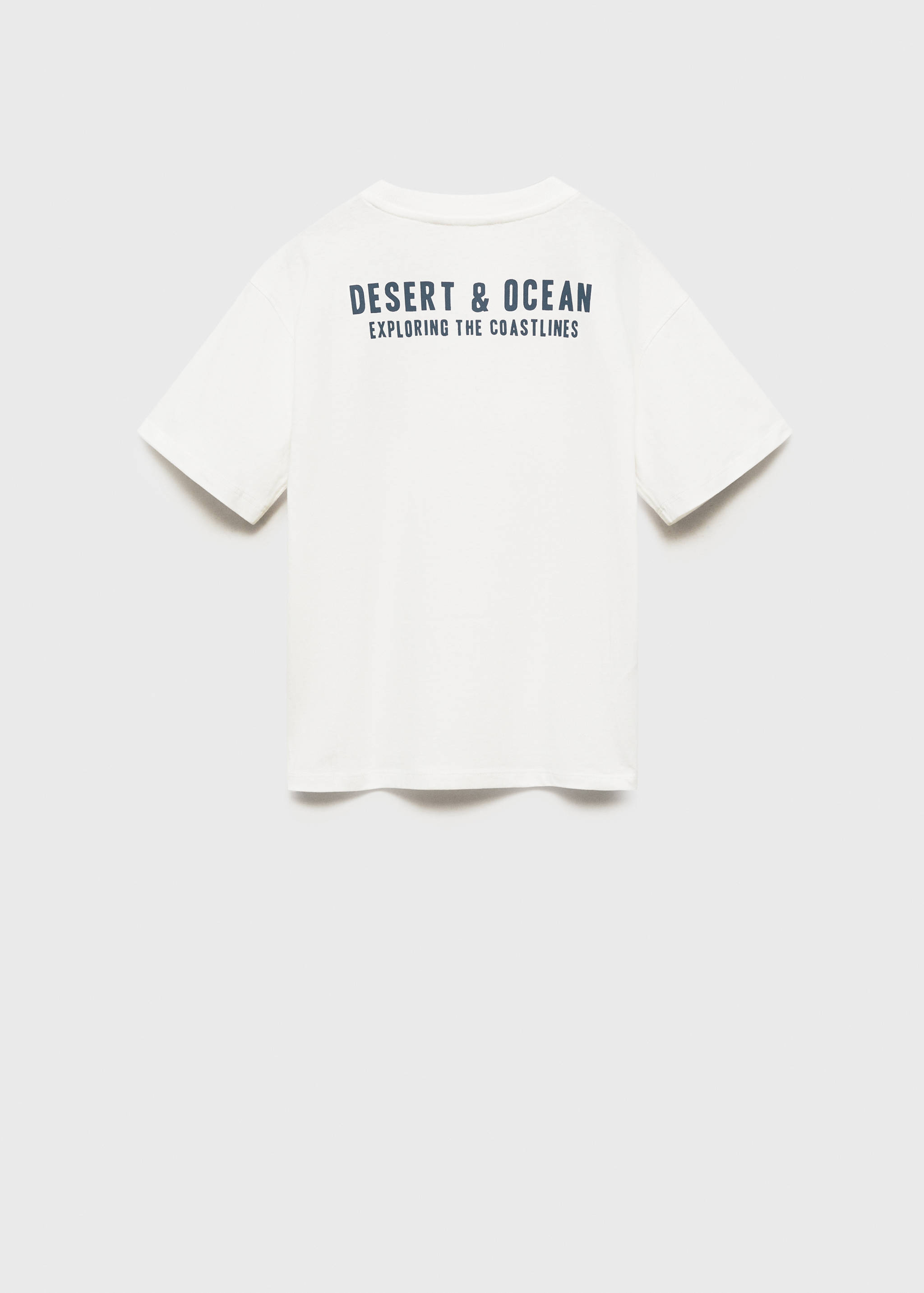 Surf printed t-shirt - Reverse of the article