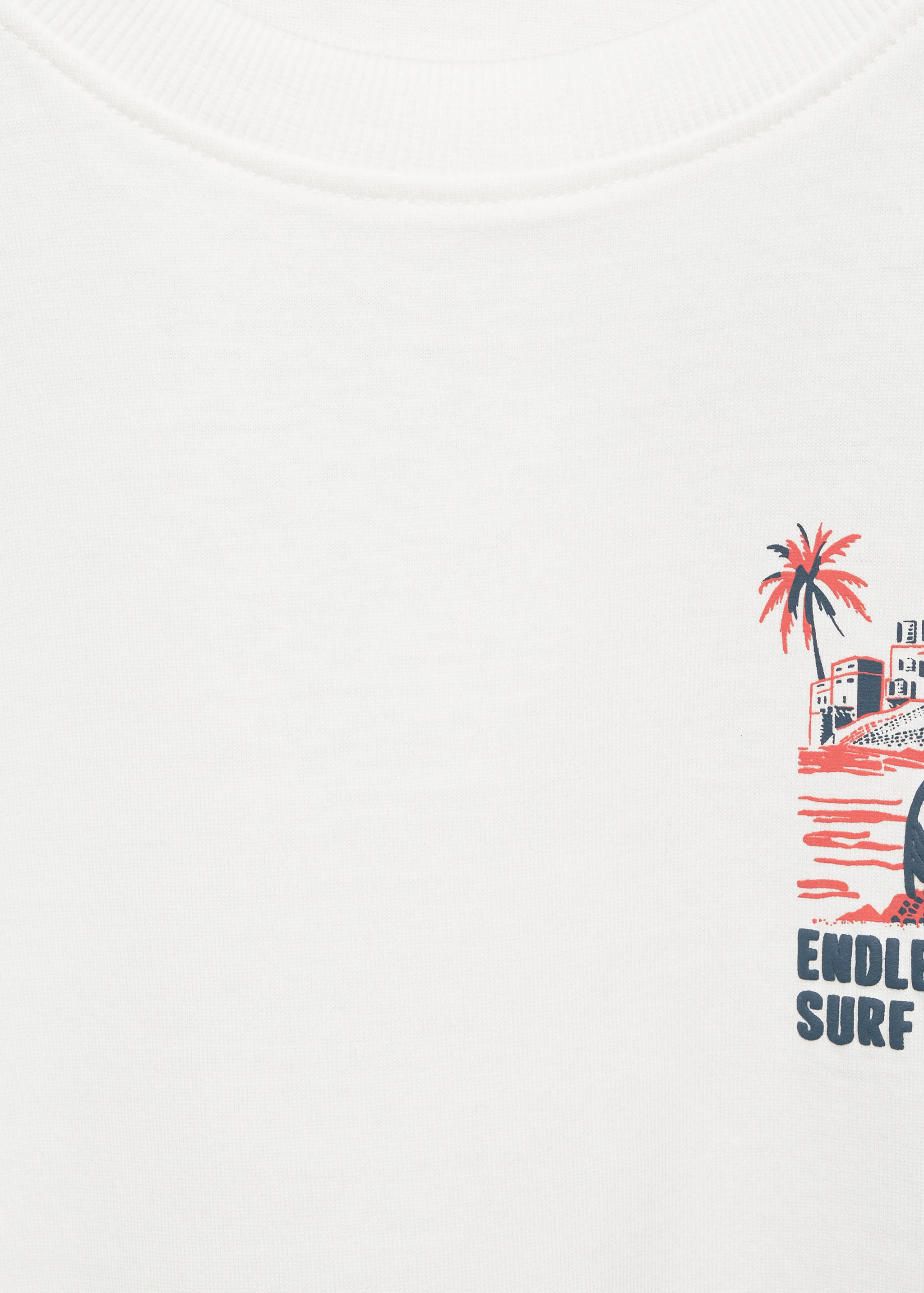 Surf printed t-shirt - Details of the article 8