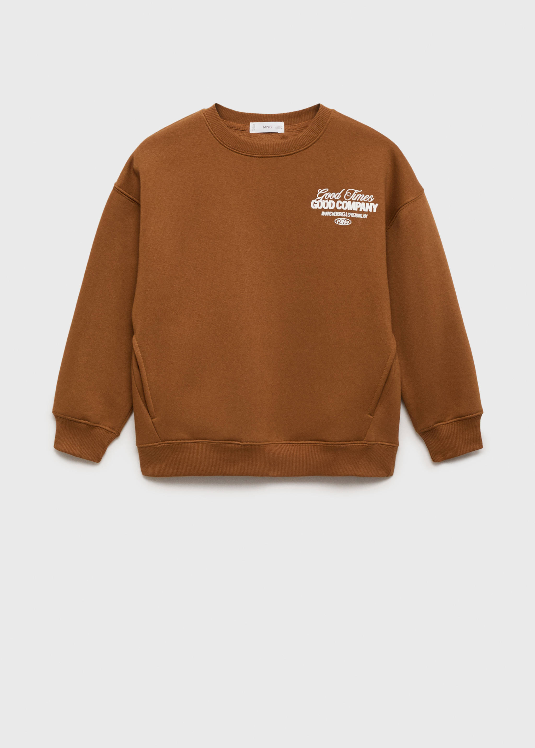 Message pattern sweatshirt - Article without model