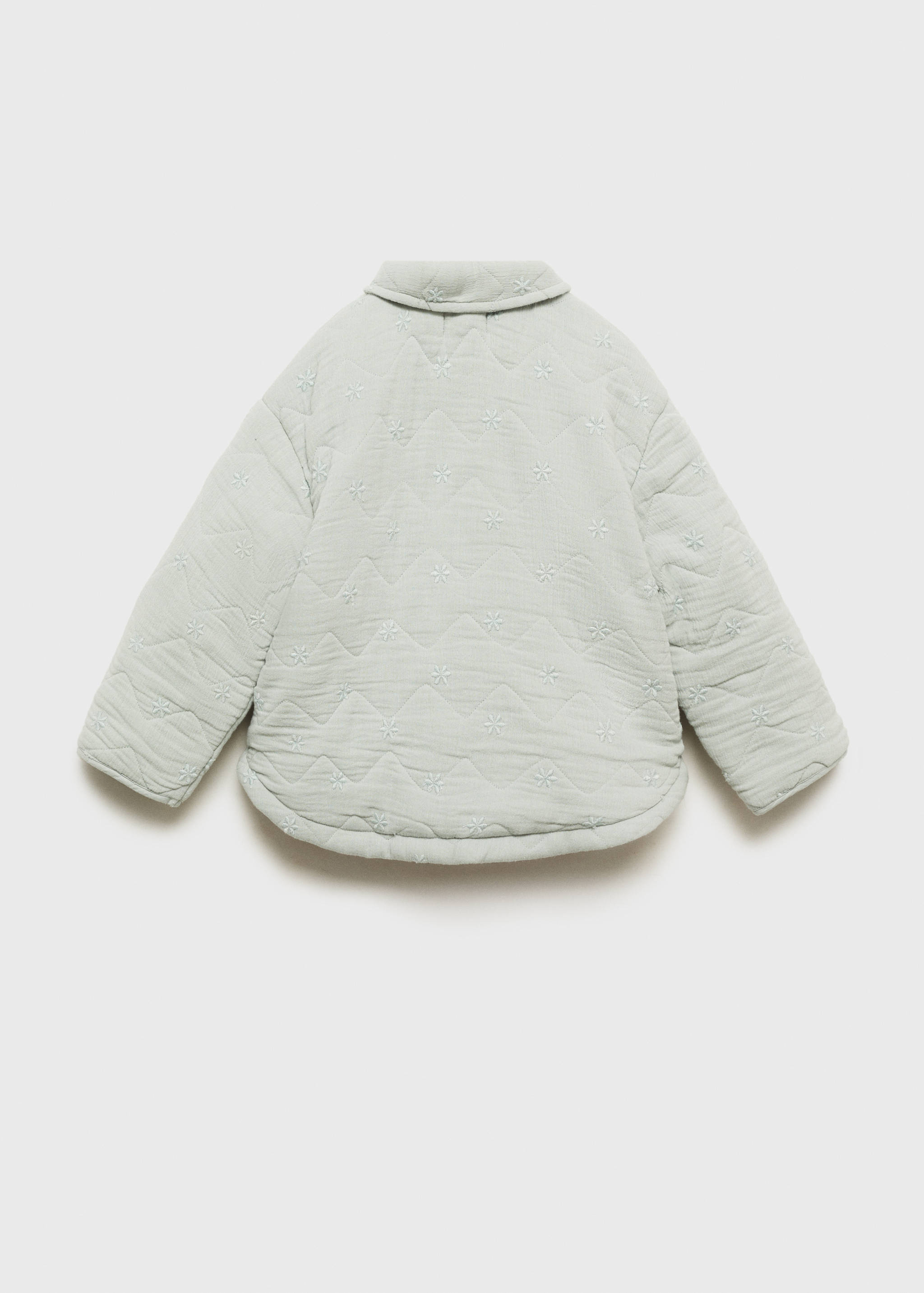 Cotton quilted jacket - Reverse of the article