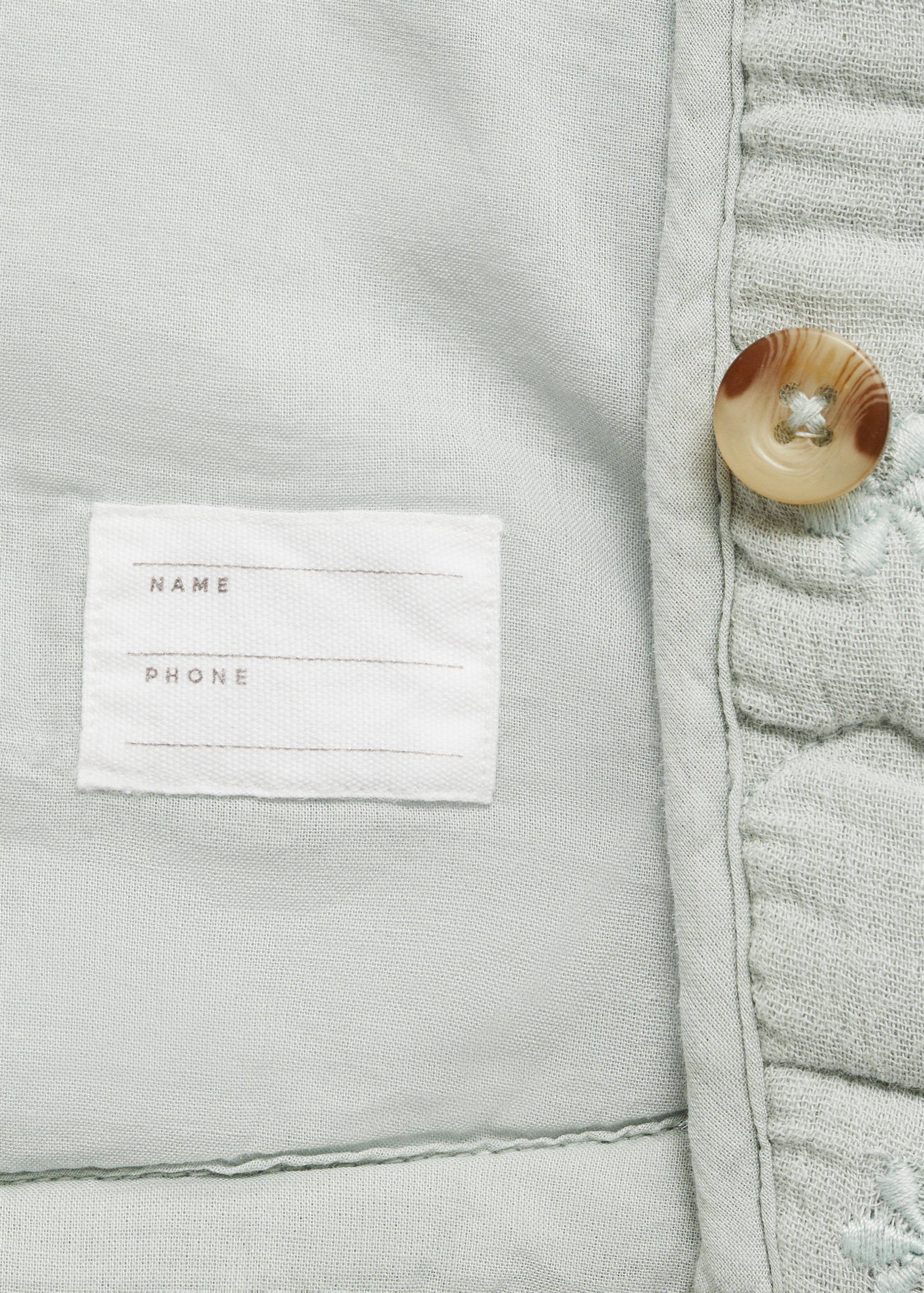 Cotton quilted jacket - Details of the article 0