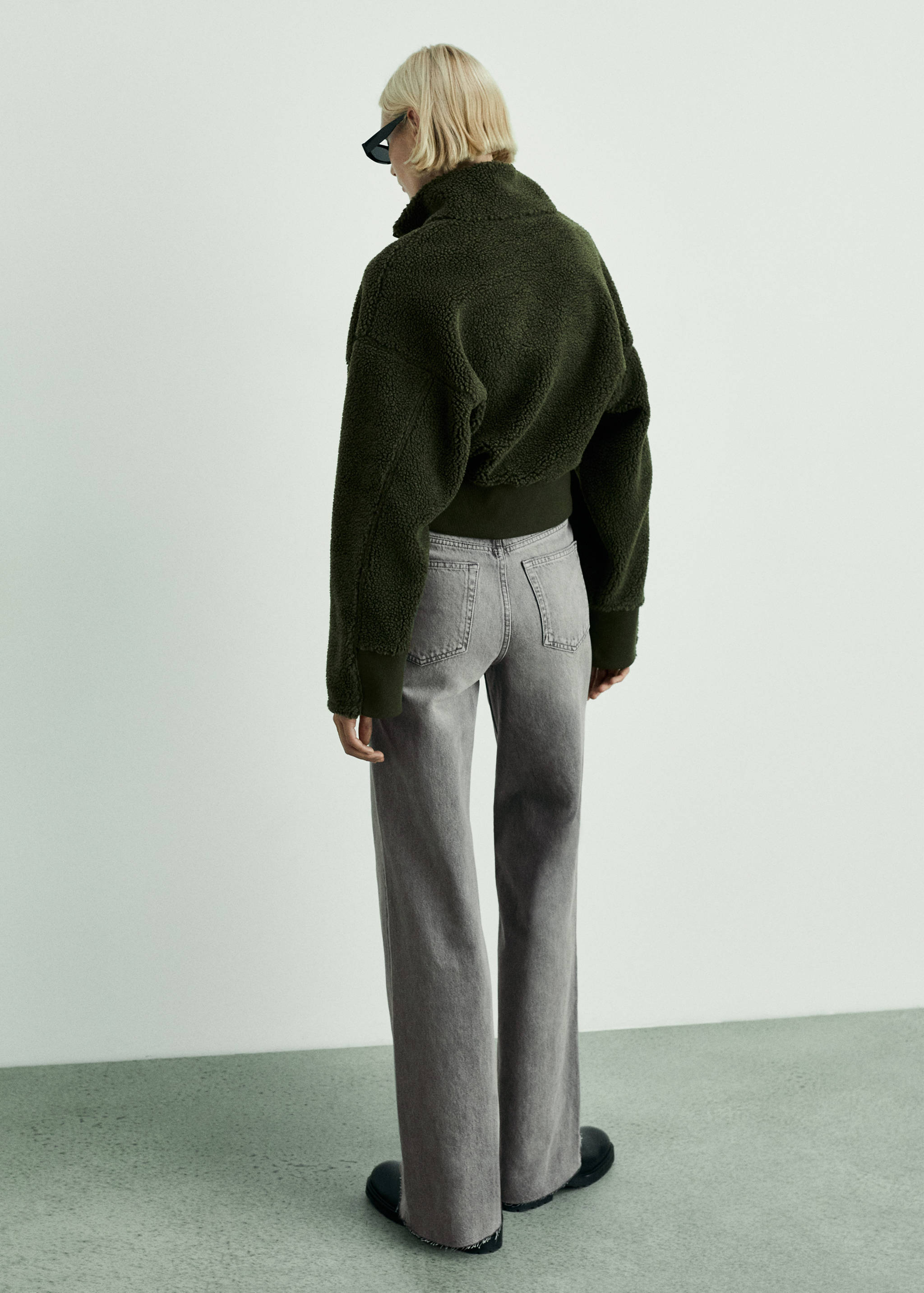 Danila high-waisted wide leg jeans - Reverse of the article